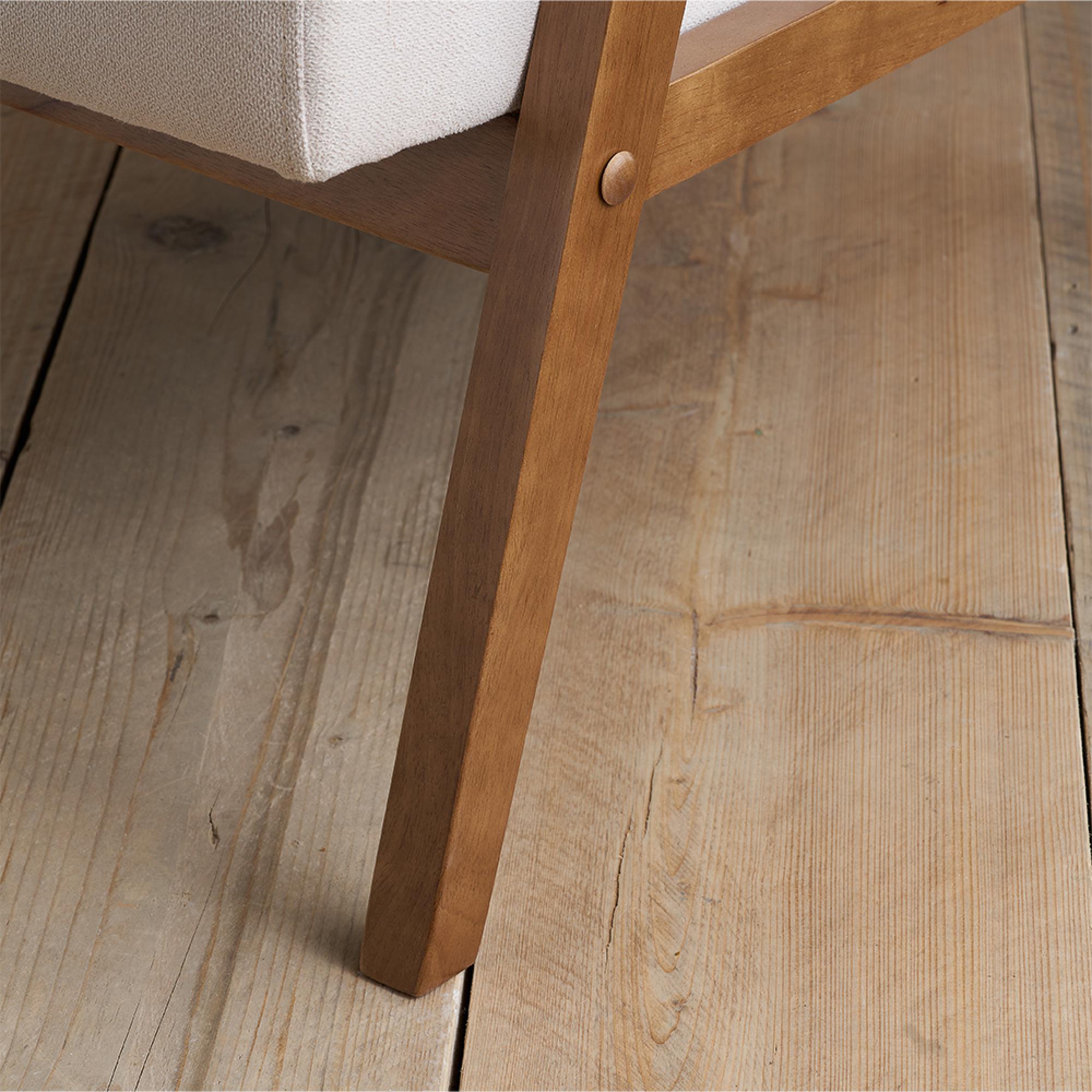 Ellwood Armchair - Cream Fabric