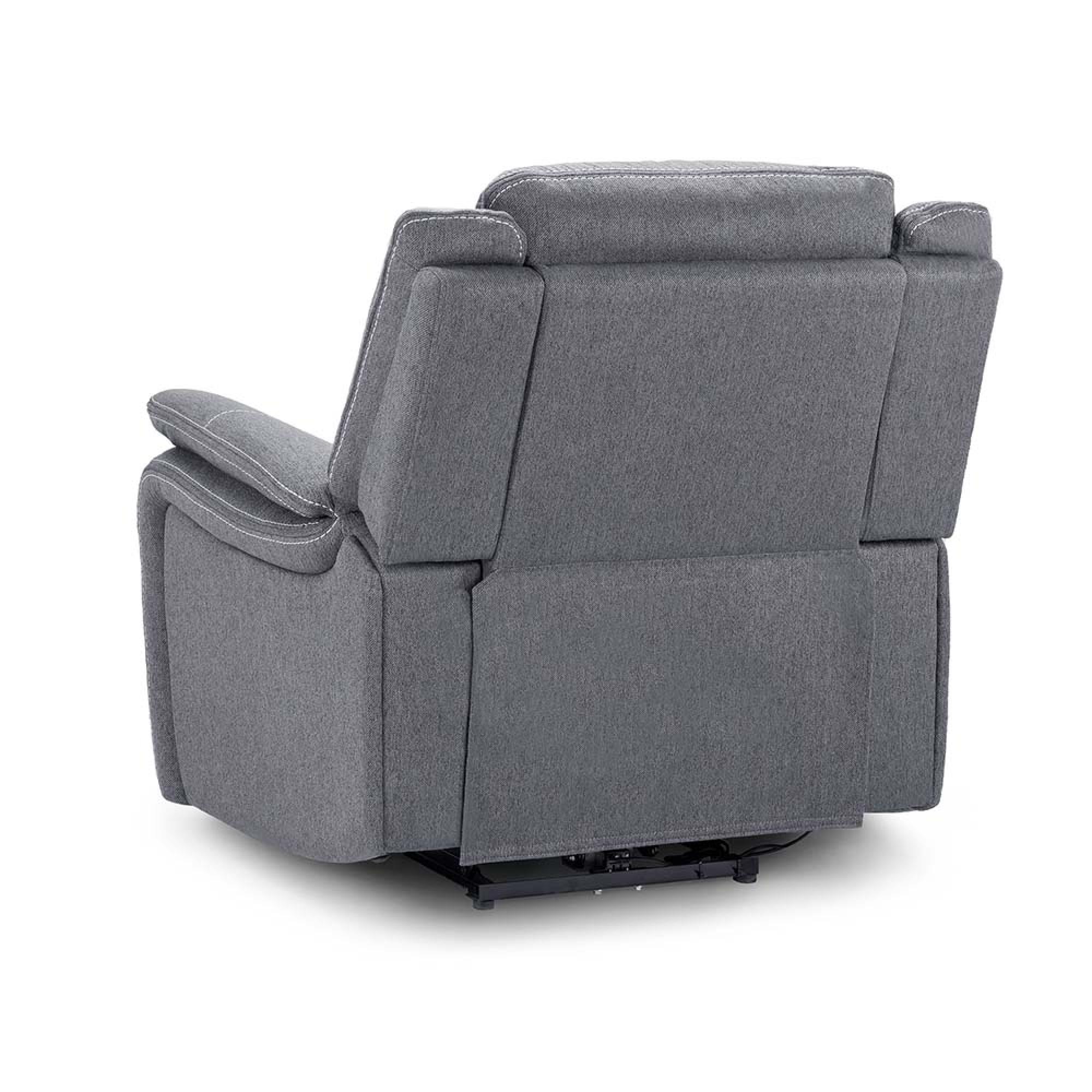 Galaxy Armchair - Tech Grey Fabric