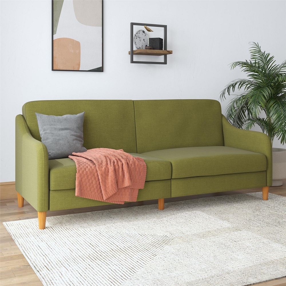 Jasper Sprung Sofa Bed - 2 Seater - Linen Fabric - 2148929UK