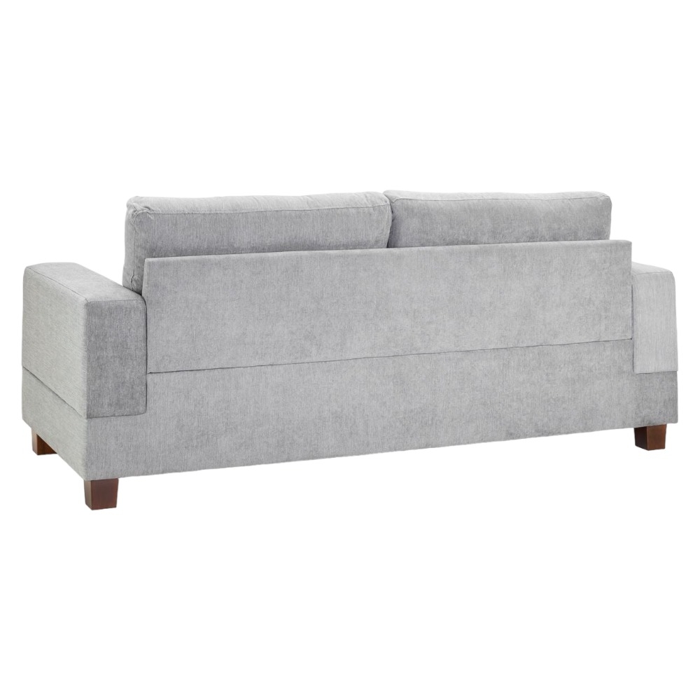 Jerry Sofa - Grey Fabric - 3 Seater