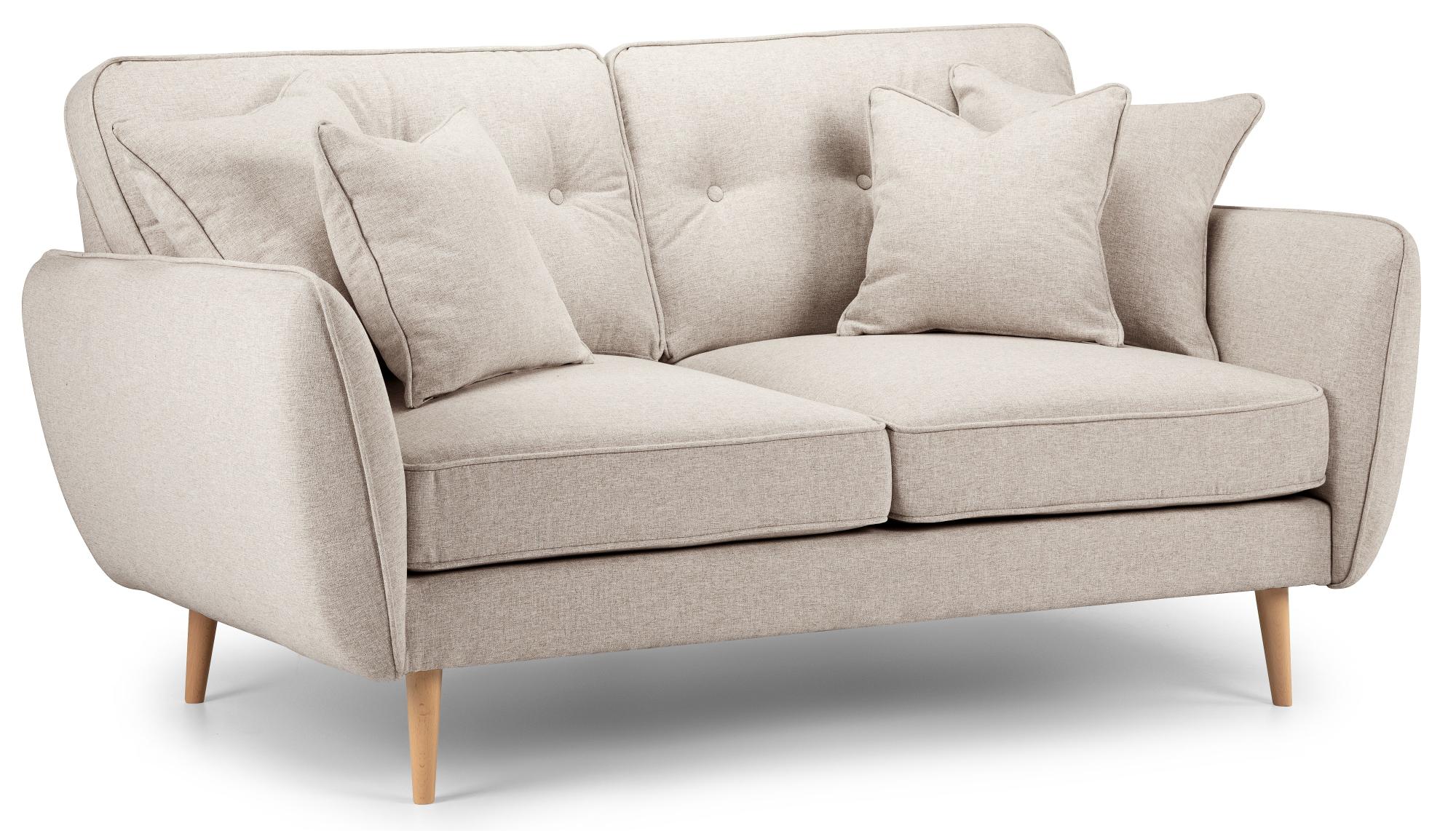Kendal Linen Fabric 2 Seater Sofa