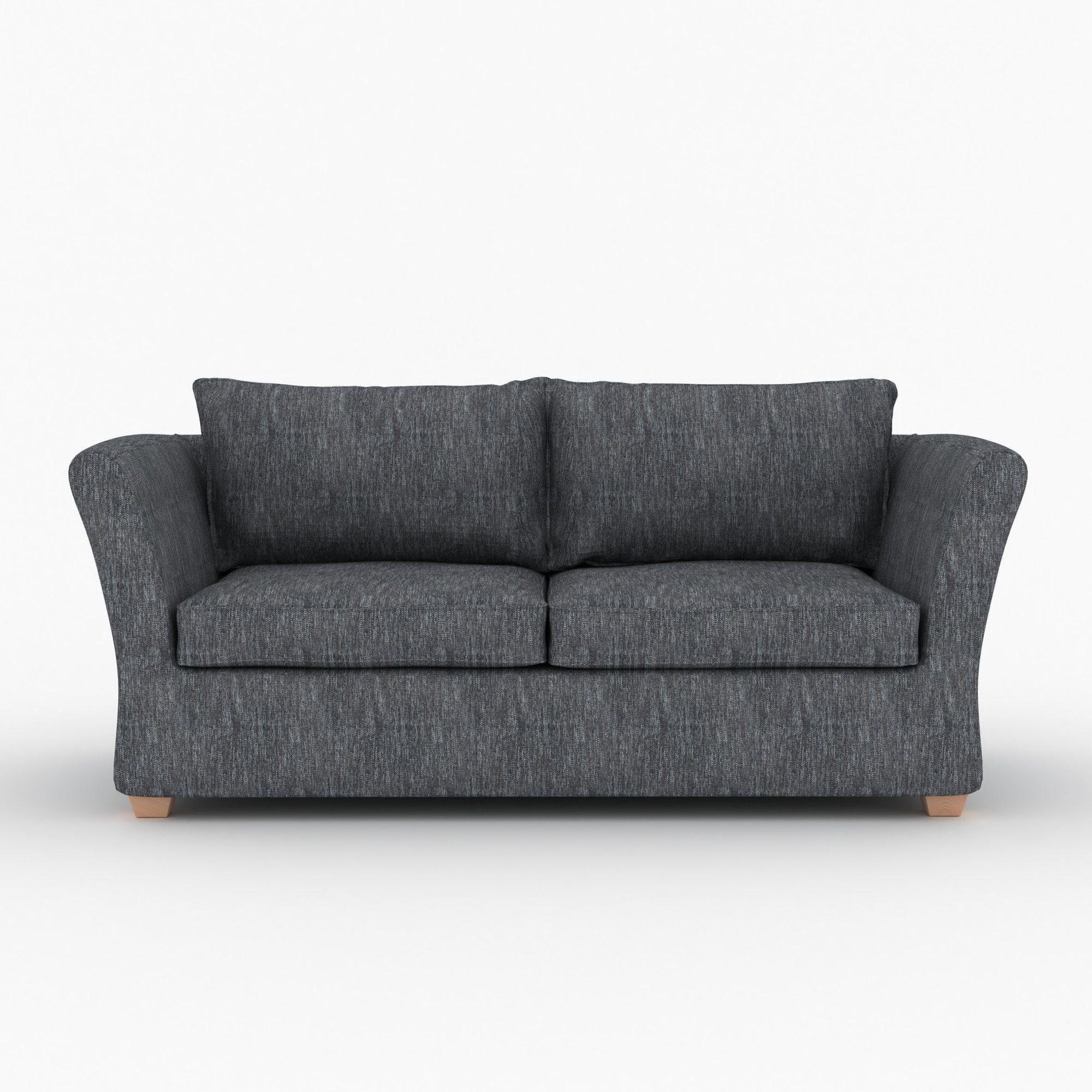 Kendle Sofa Bed - Piero Thunderstorm Fabric - 2 Seater