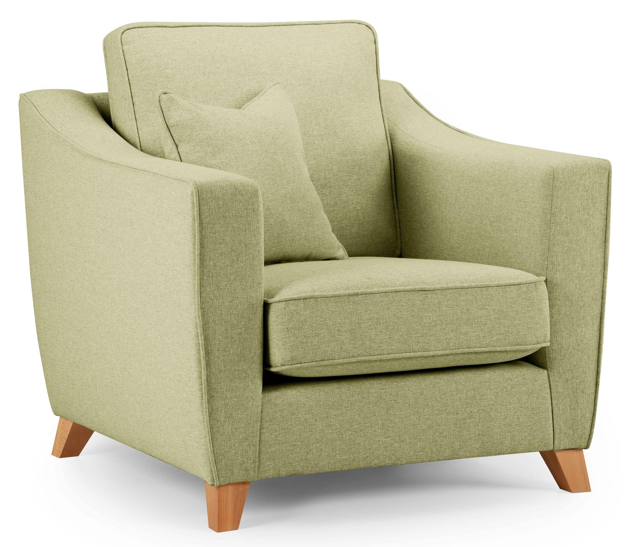 Linnet Sage Fabric Armchair