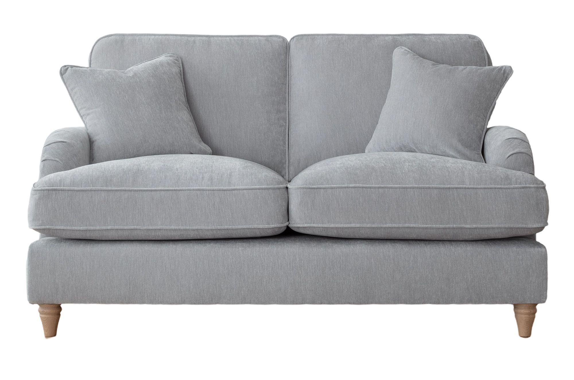 Manhattan Ice Fabric 2 Seater Sofa