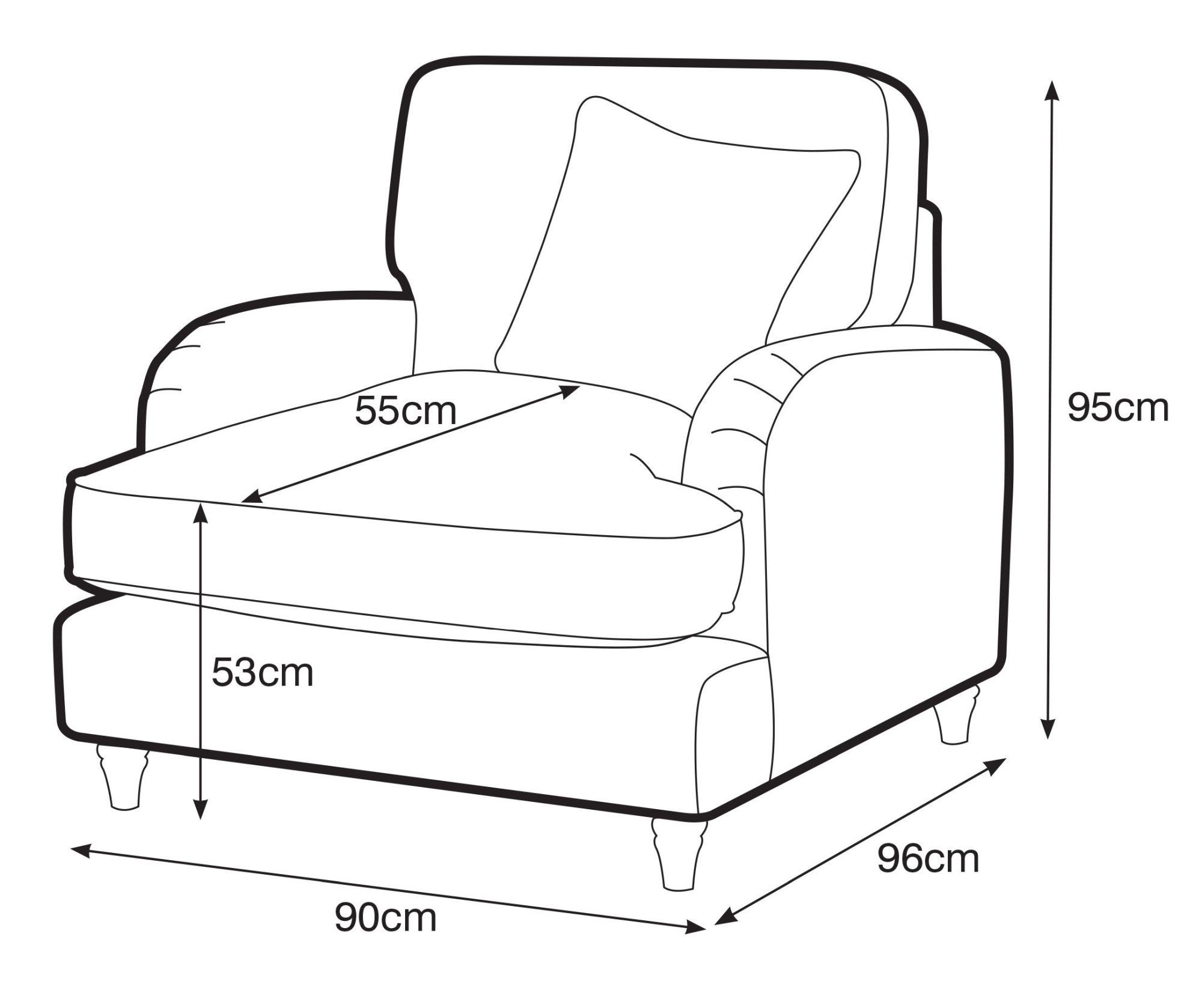 Manhattan Putty Fabric Armchair