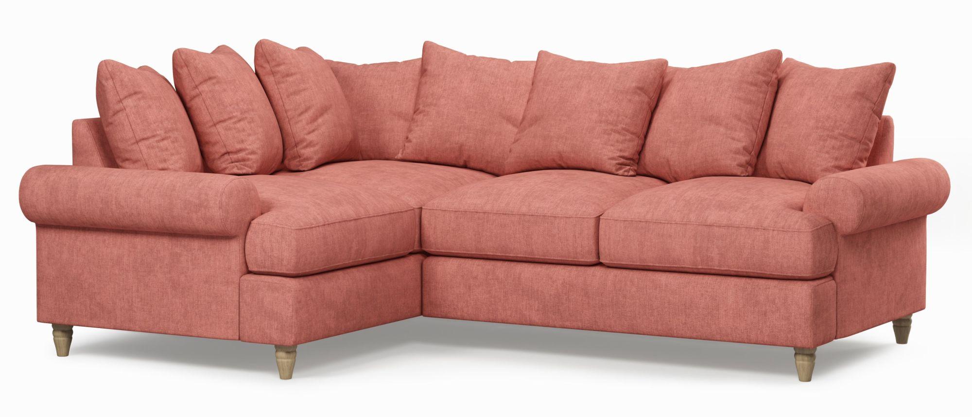 Narva Coral Fabric 1 Corner 2 Sofa
