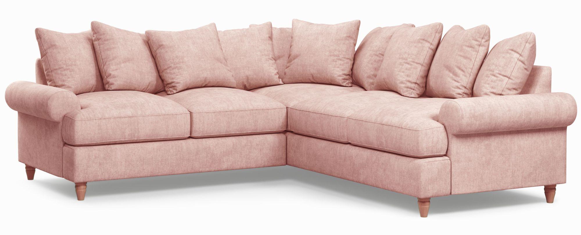 Narva Pastel Fabric 2 Corner 2 Sofa