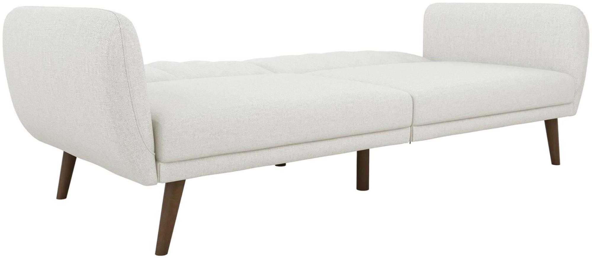 Novogratz Brittany Futon Sofa Bed - Light Grey Linen - 2115429NUK