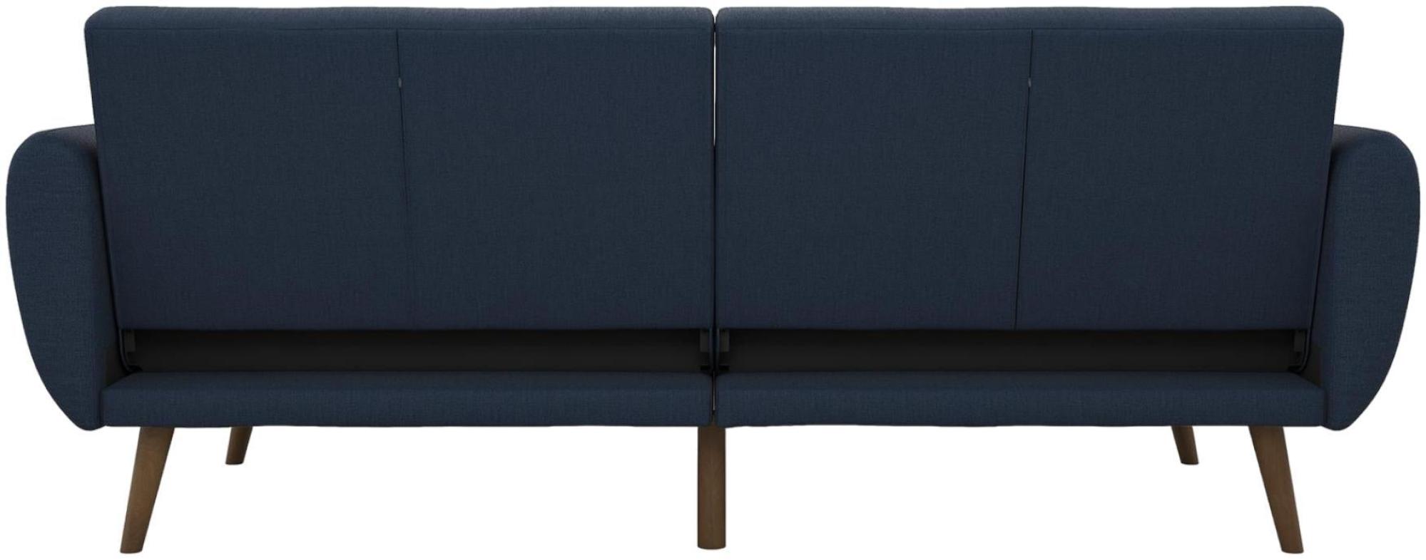 Novogratz Brittany Futon Sofa Bed - Navy Linen - 2115629NUK