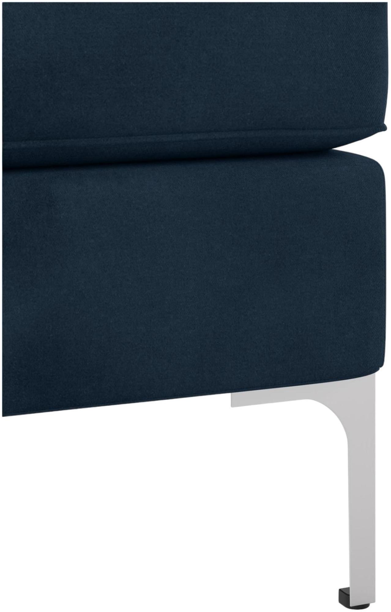 Novogratz Chapman Sectional Sofa - Blue Velvet - DA037SEC-BLUK