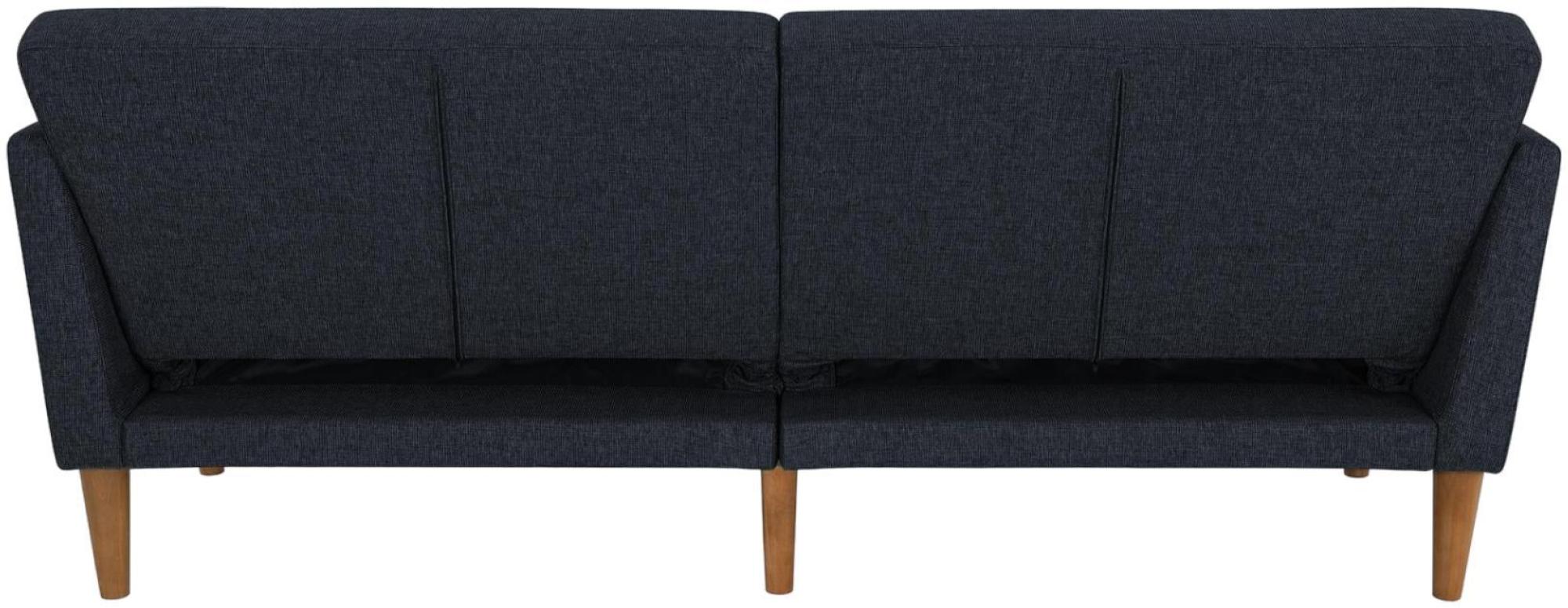 Novogratz Regal Futon Sofa Bed - Blue Linen - 2180629NUK