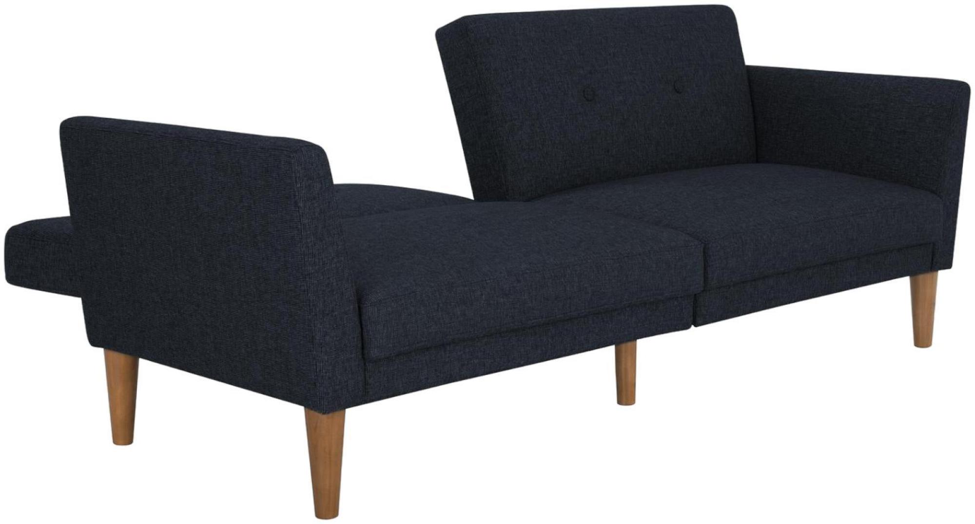 Novogratz Regal Futon Sofa Bed - Blue Linen - 2180629NUK