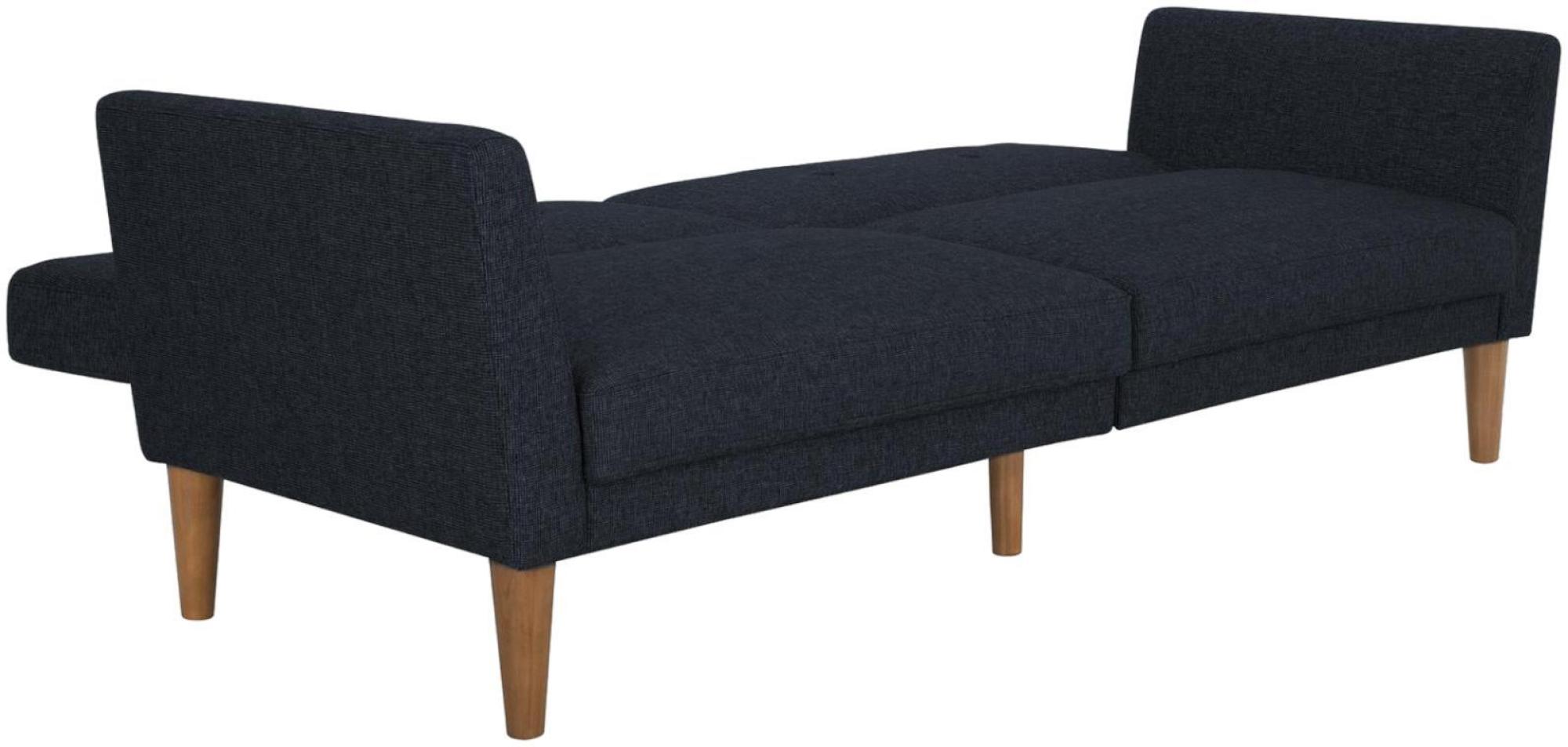 Novogratz Regal Futon Sofa Bed - Blue Linen - 2180629NUK