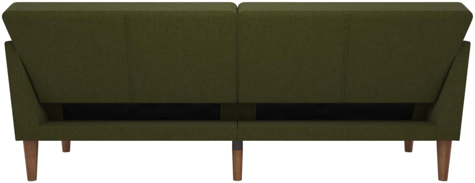 Novogratz Regal Futon Sofa Bed - Green Linen - 2180929NUK