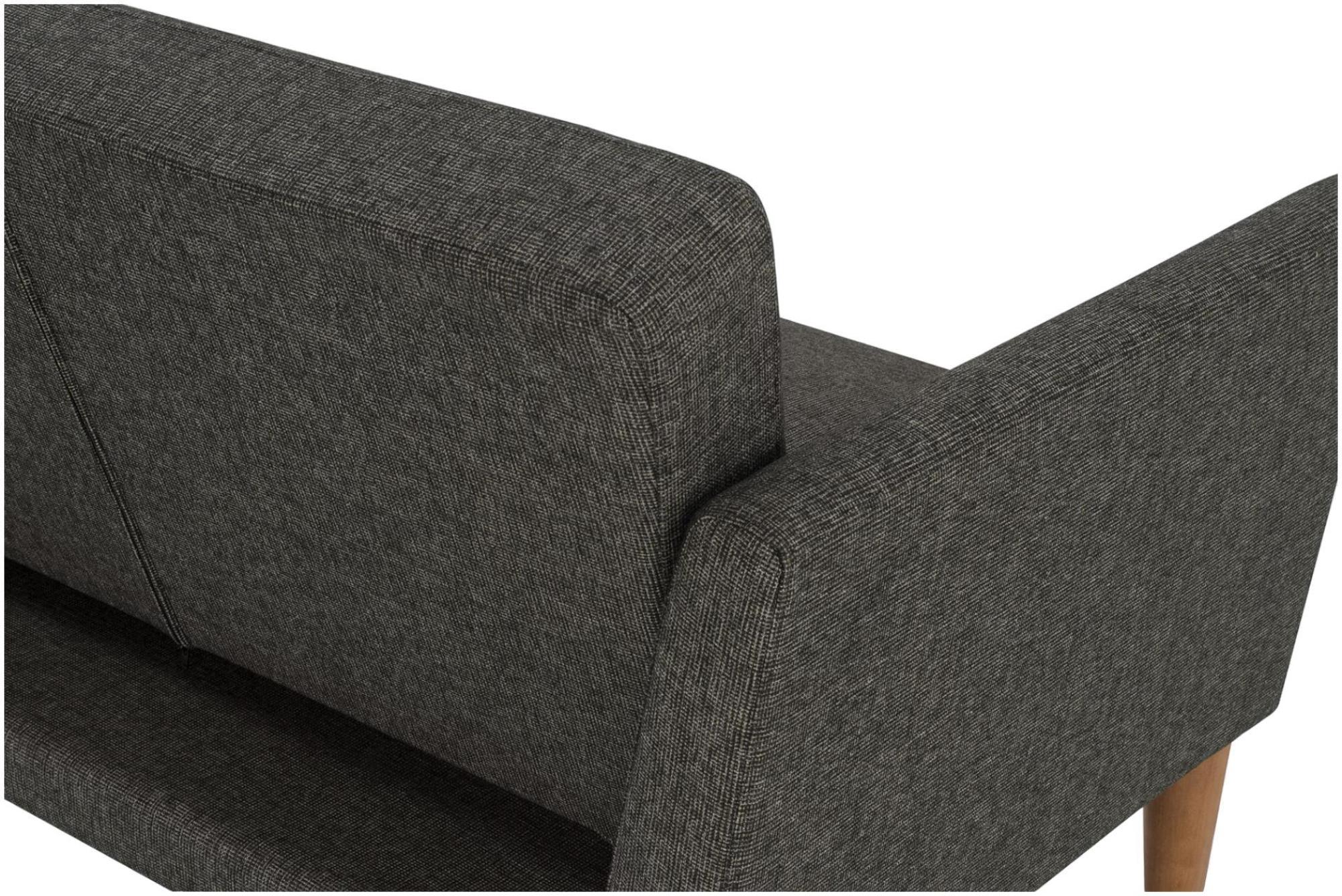 Novogratz Regal Futon Sofa Bed - Grey Linen - 2180429NUK