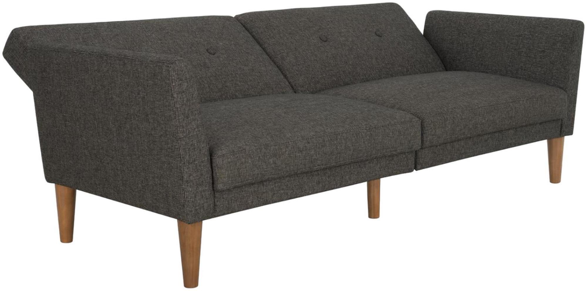 Novogratz Regal Futon Sofa Bed - Grey Linen - 2180429NUK