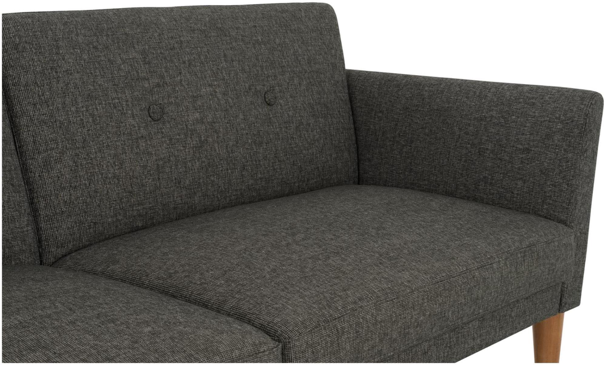 Novogratz Regal Futon Sofa Bed - Grey Linen - 2180429NUK