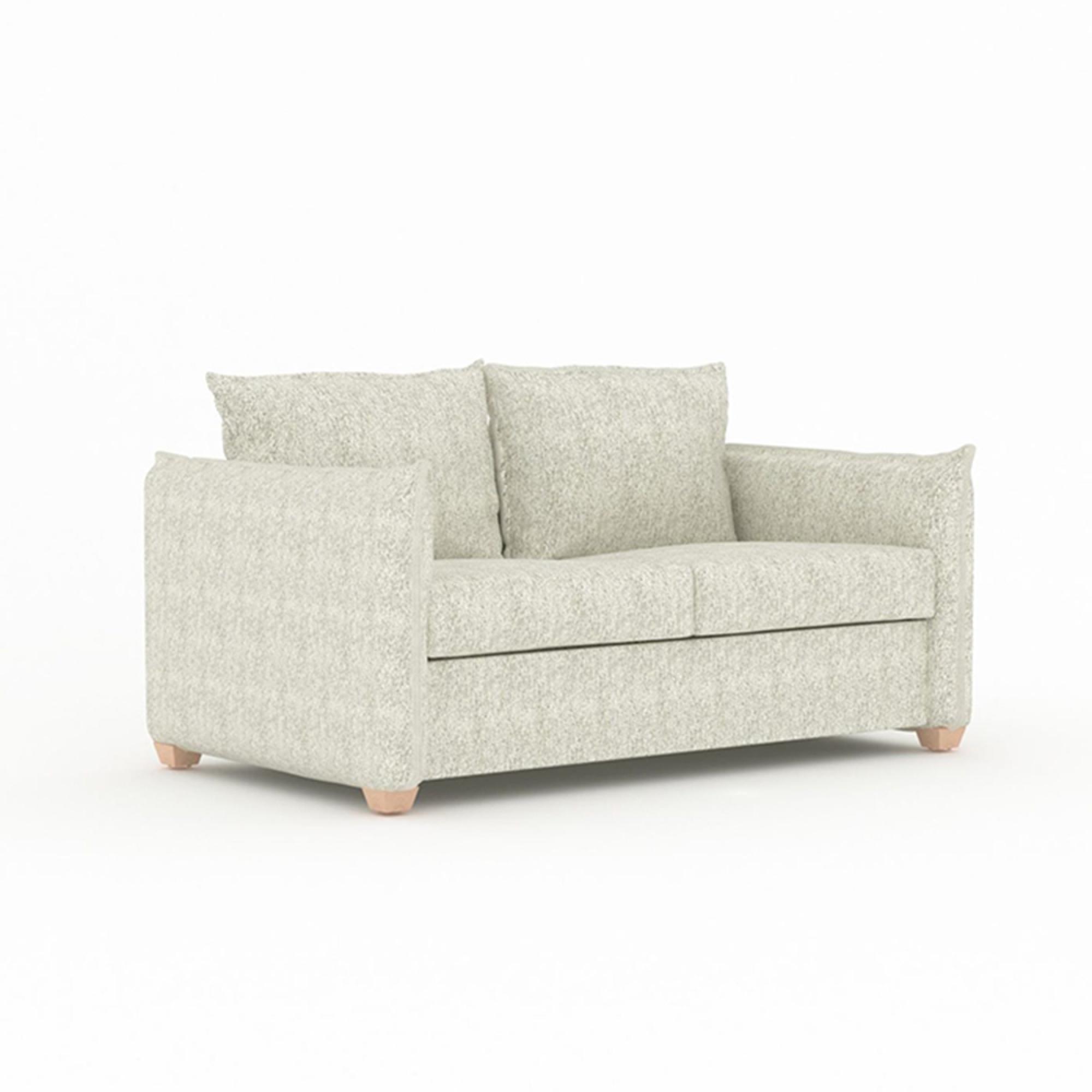 Oliver Sofa Bed - Piero Spring Fabric - 2 Seater