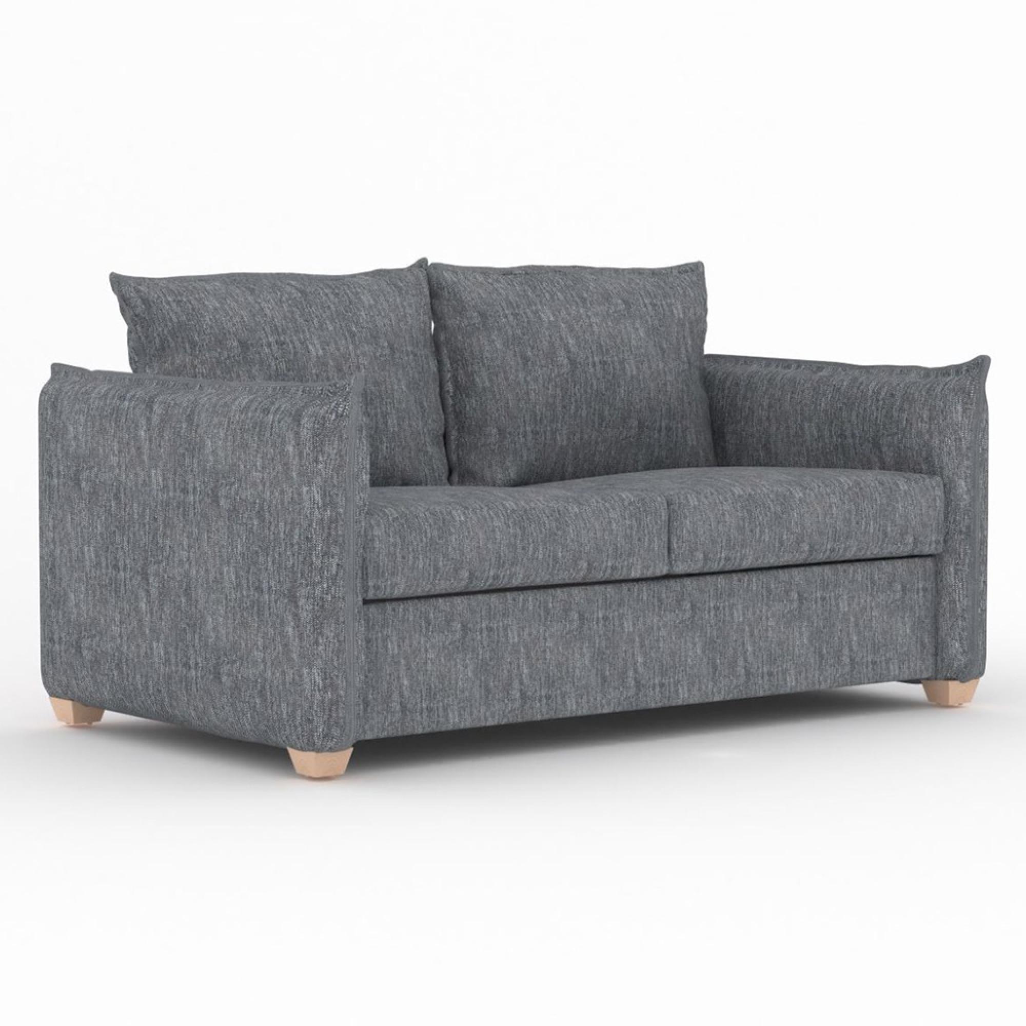 Oliver Sofa Bed - Piero Thunderstorm Fabric - 2 Seater