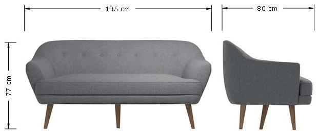 Sierra 3 Seater Sofa - Variant Available