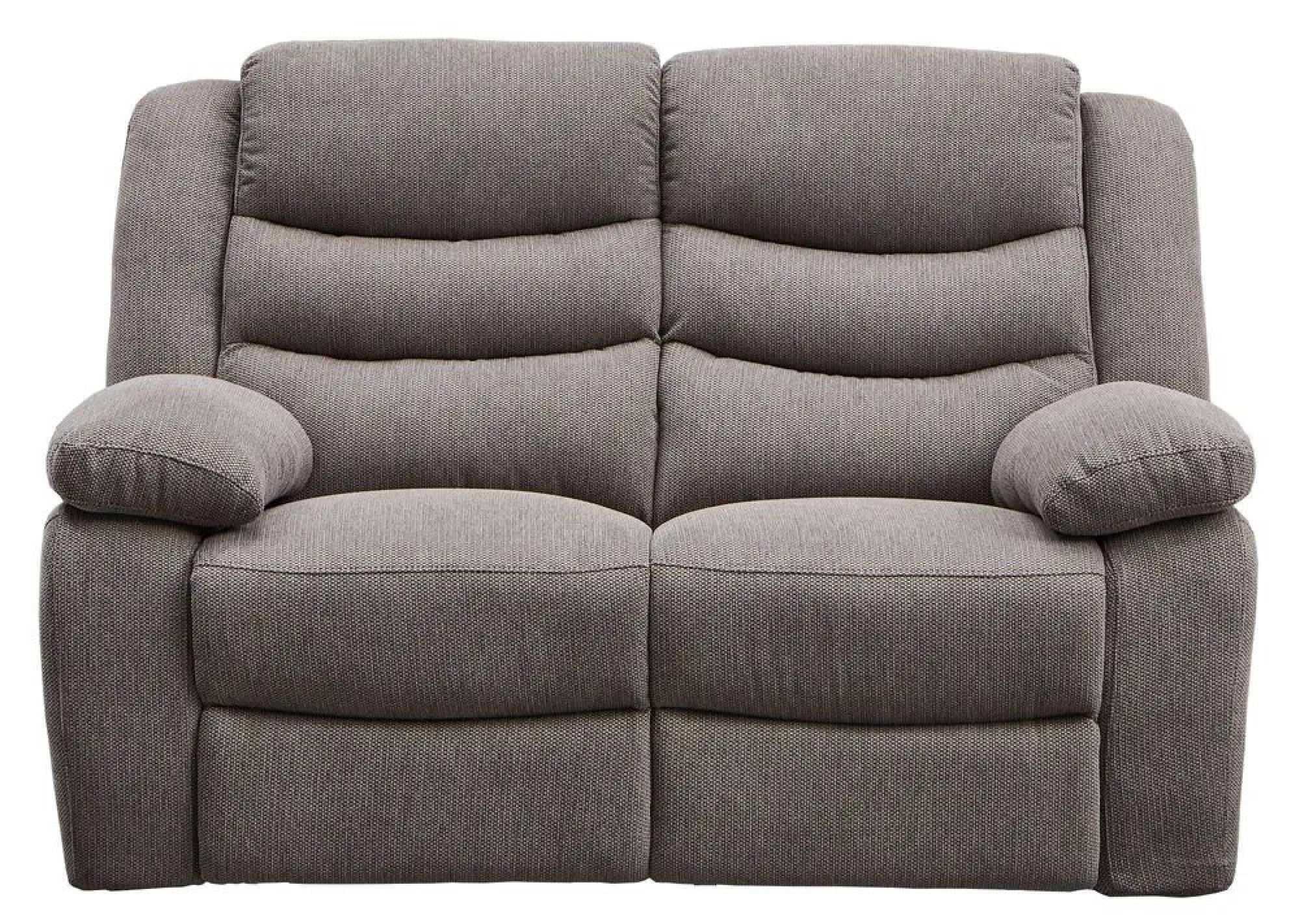 Windsor Recliner Sofa - 2 Seater - Brown Fabric