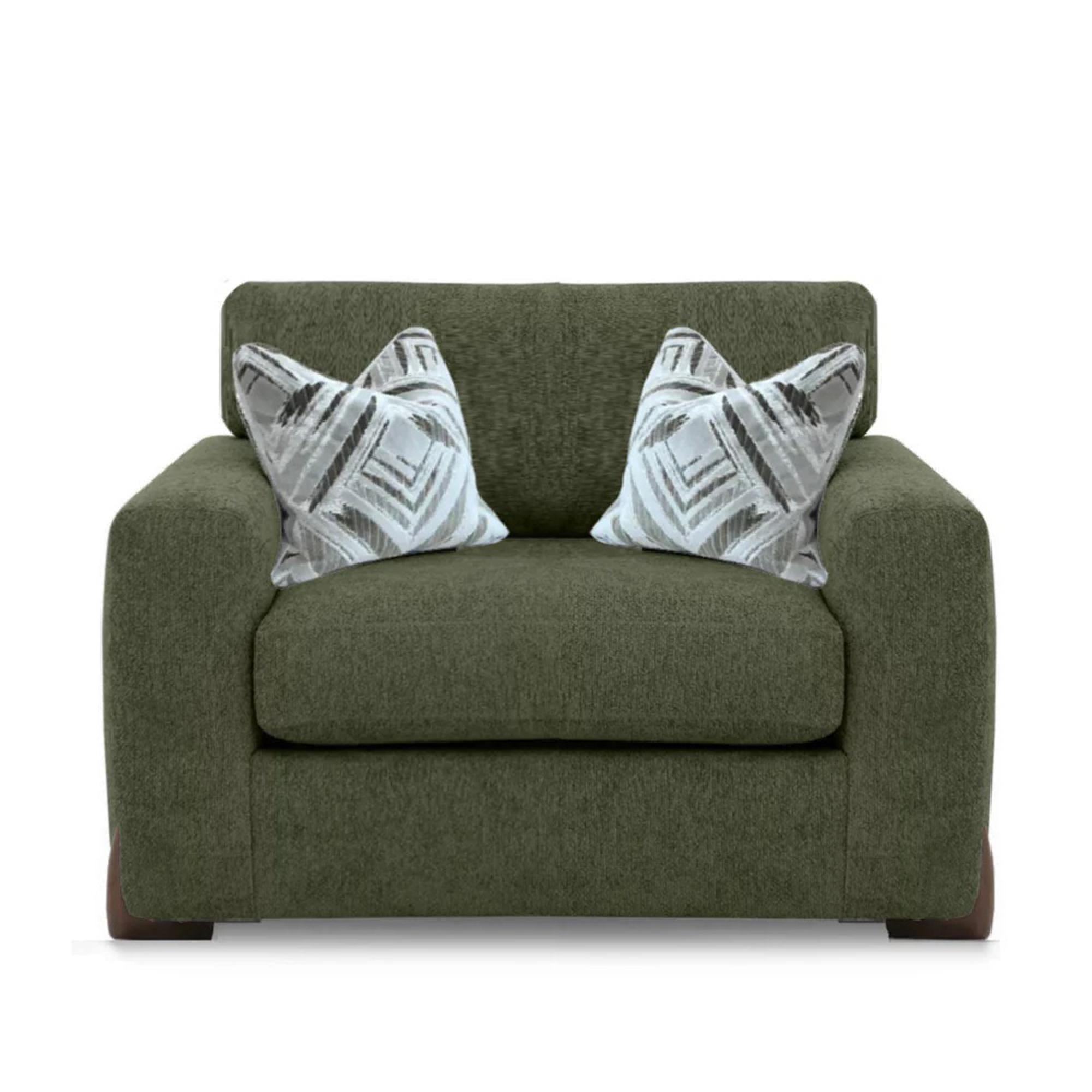 Buoyant Axel Fabric Love Chair - Variation Available