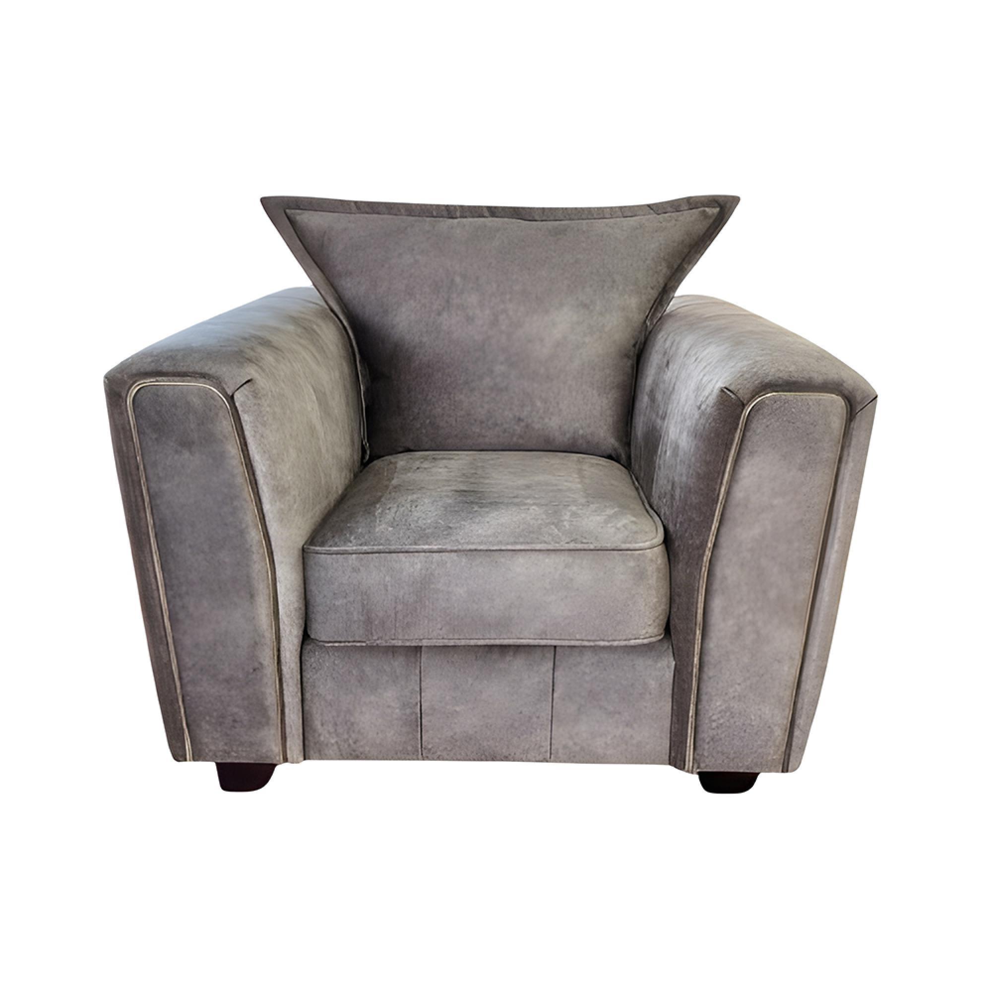 Serena Armchair - Mocha Brown Fabric