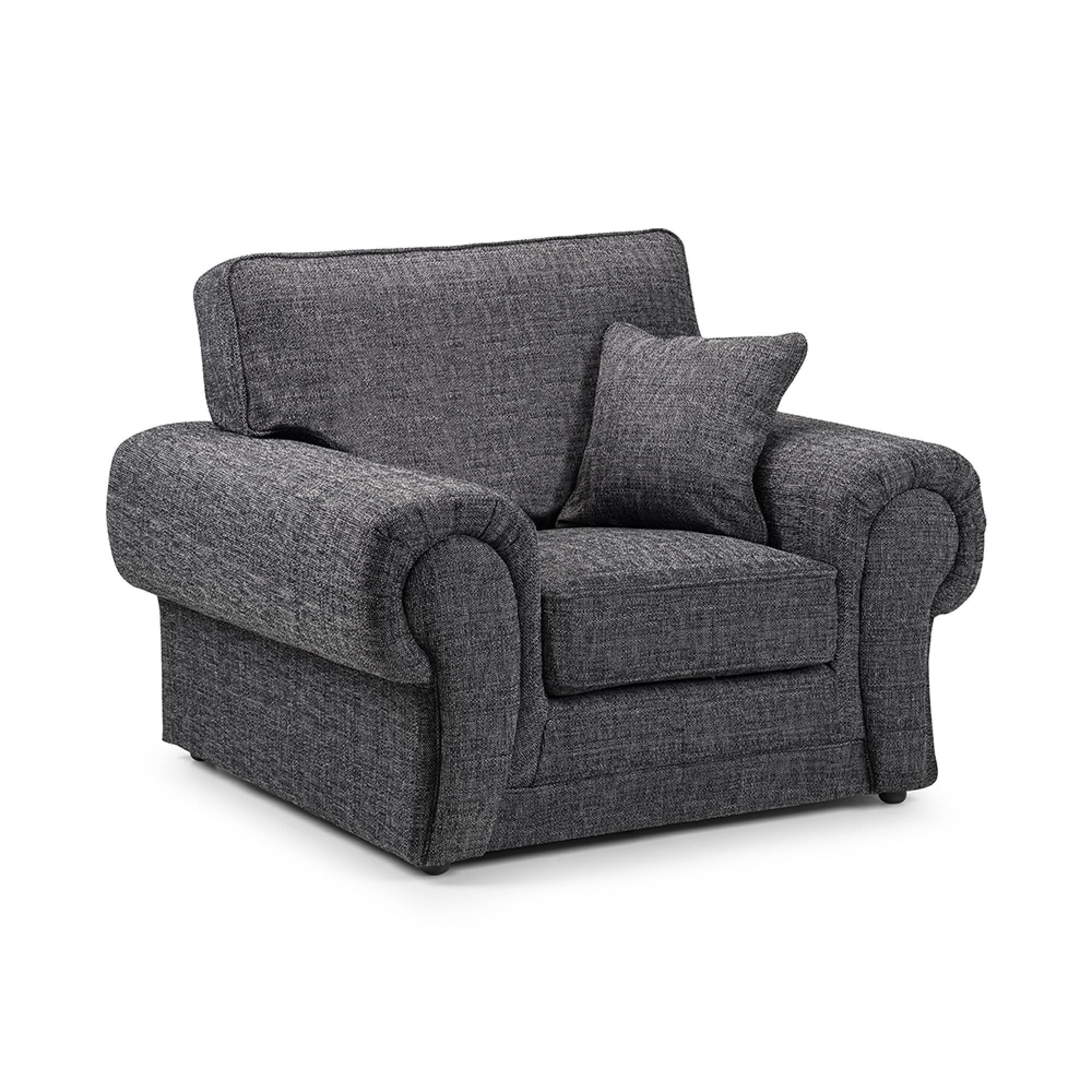 Wilcot Armchair - Grey Fabric