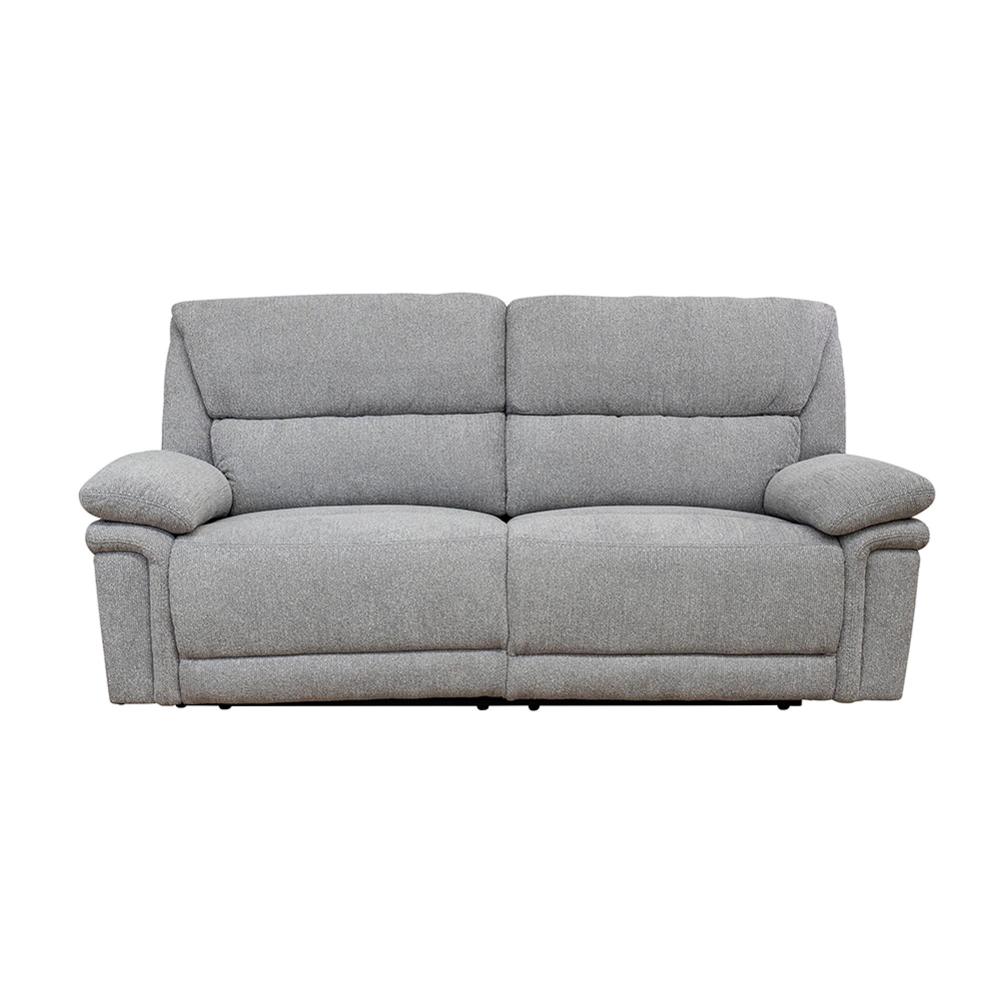 Bexley Sofa - 3 Seater - Manual Recliner - Fabric - Grey