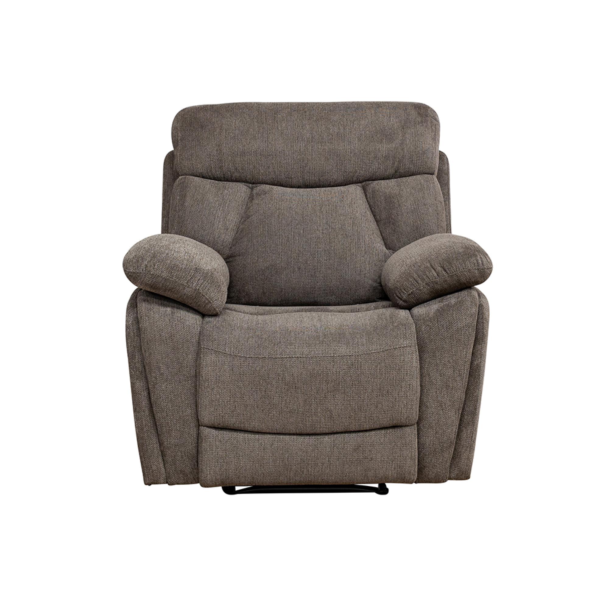 Colston Armchair - Manual Recliner - Fabric - Dark Grey