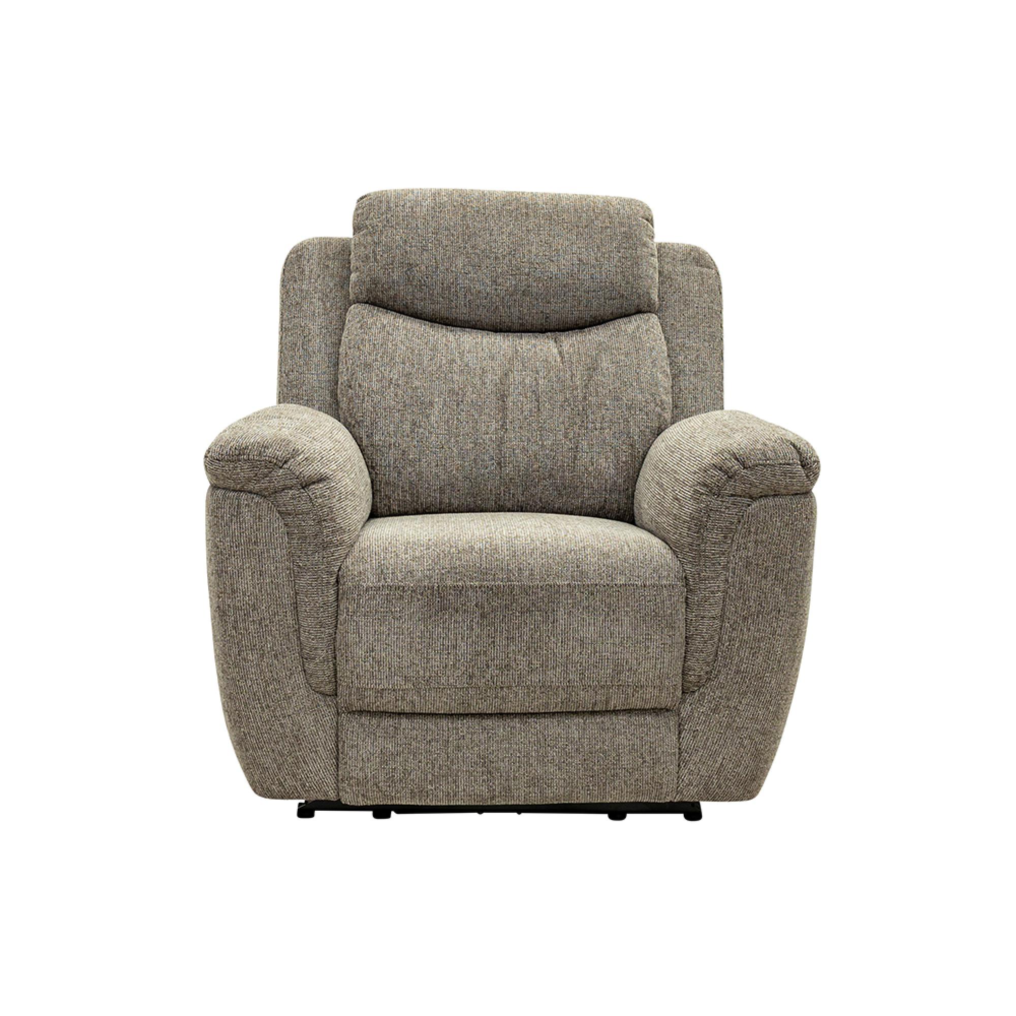 Finley Armchair - Electric Recliner - Fabric - Pebble