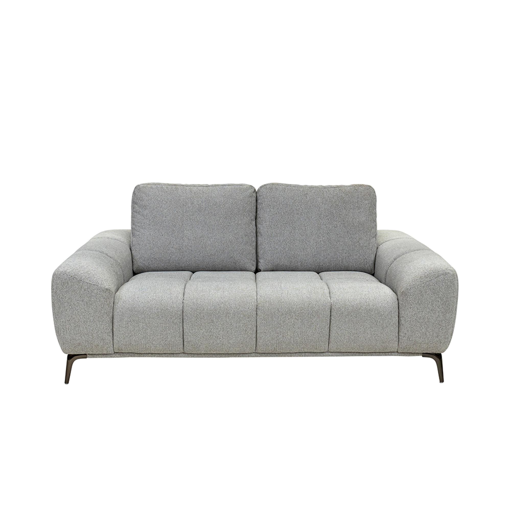 Hallie Sofa - 2 Seater - Fabric - Grey
