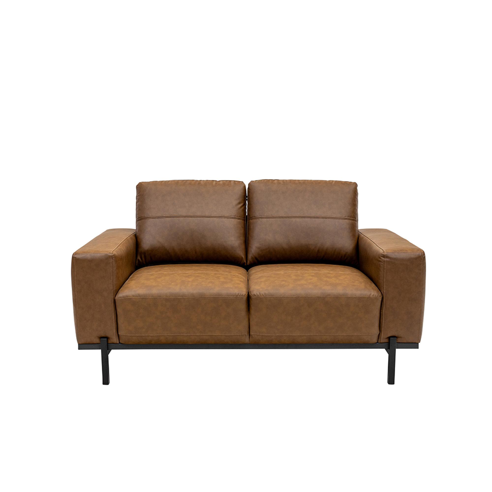 Remi Sofa - 2 Seater - Fabric - Aged Tan