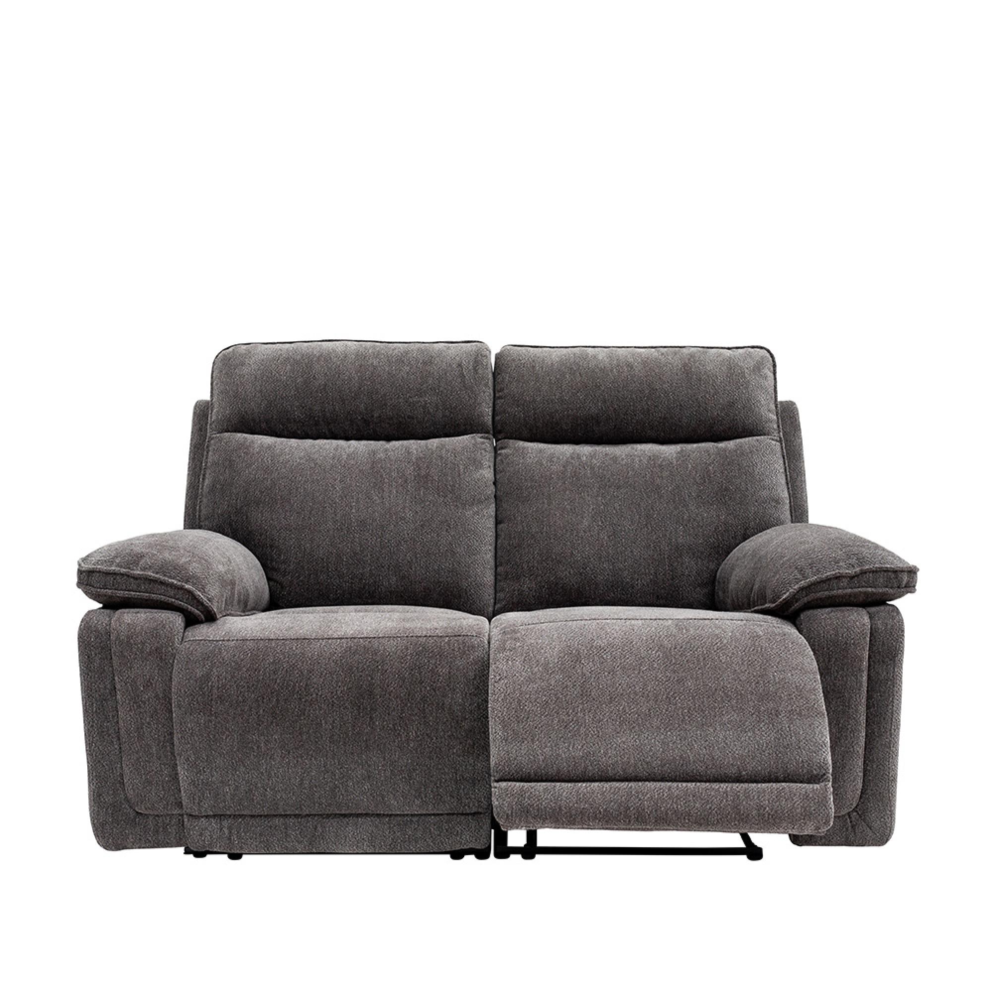 Cadenza Sofa - 2 Seater - Electric Recliner - Charcoal Fabric