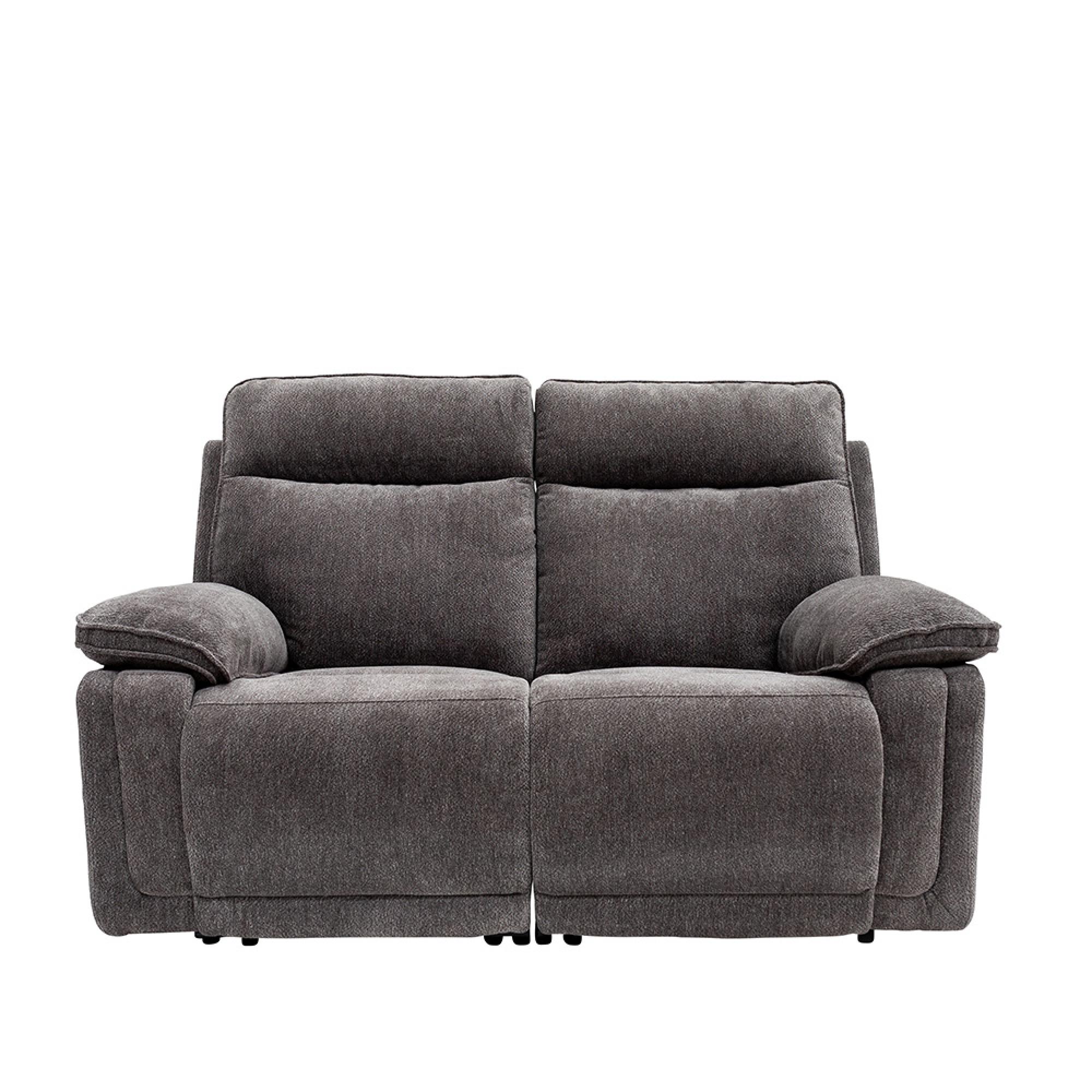 Cadenza Sofa - 2 Seater - Electric Recliner - Charcoal Fabric