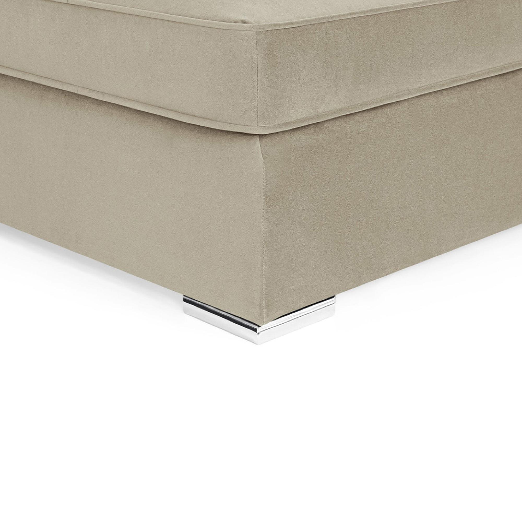 Belgravia U Shape Corner Sofa - Beige Fabric
