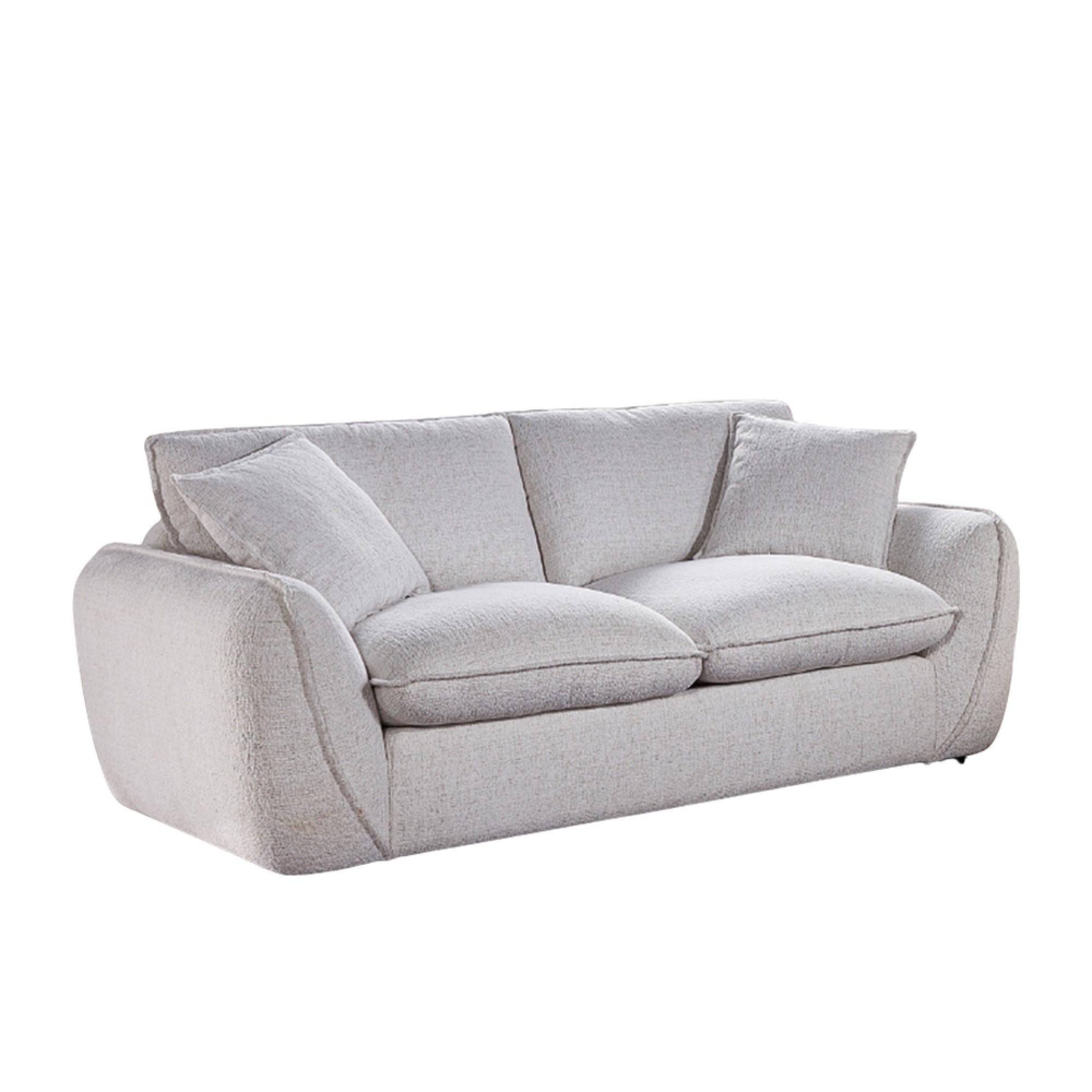 Berlin Sofa - Beige Fabric - 2 Seater