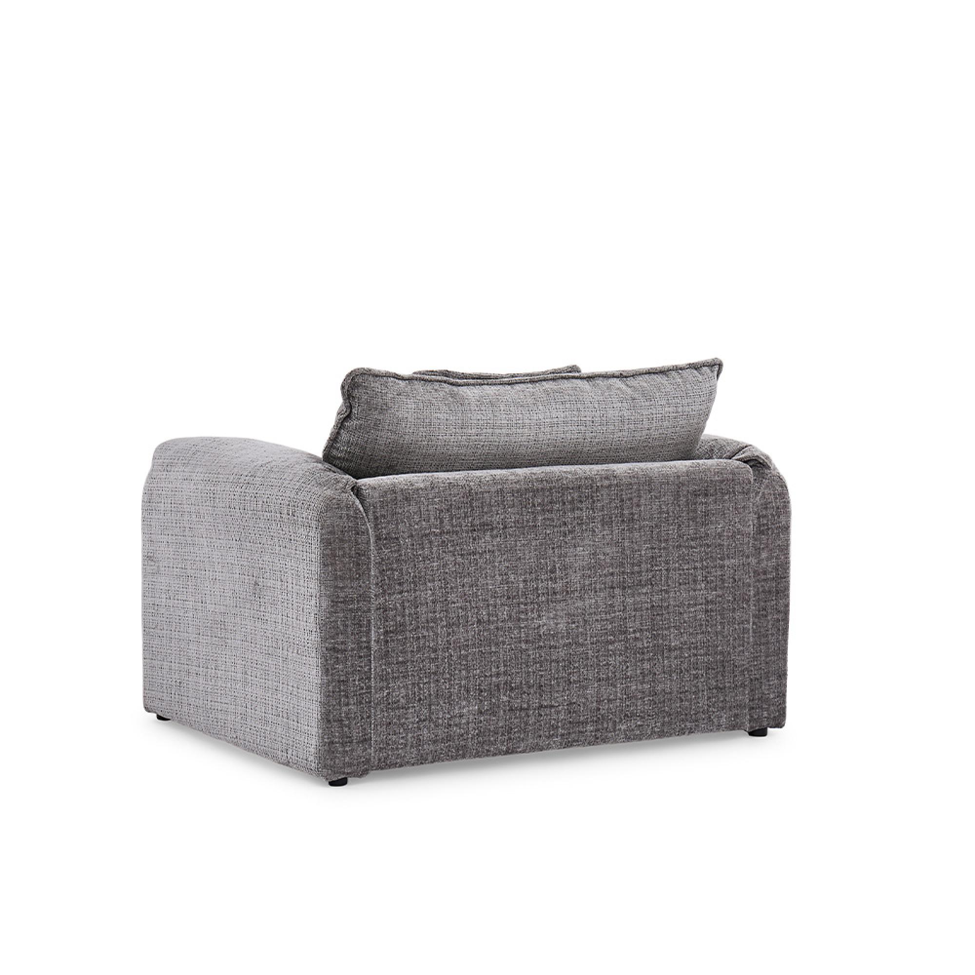 Solaya Armchair - Grey Fabric