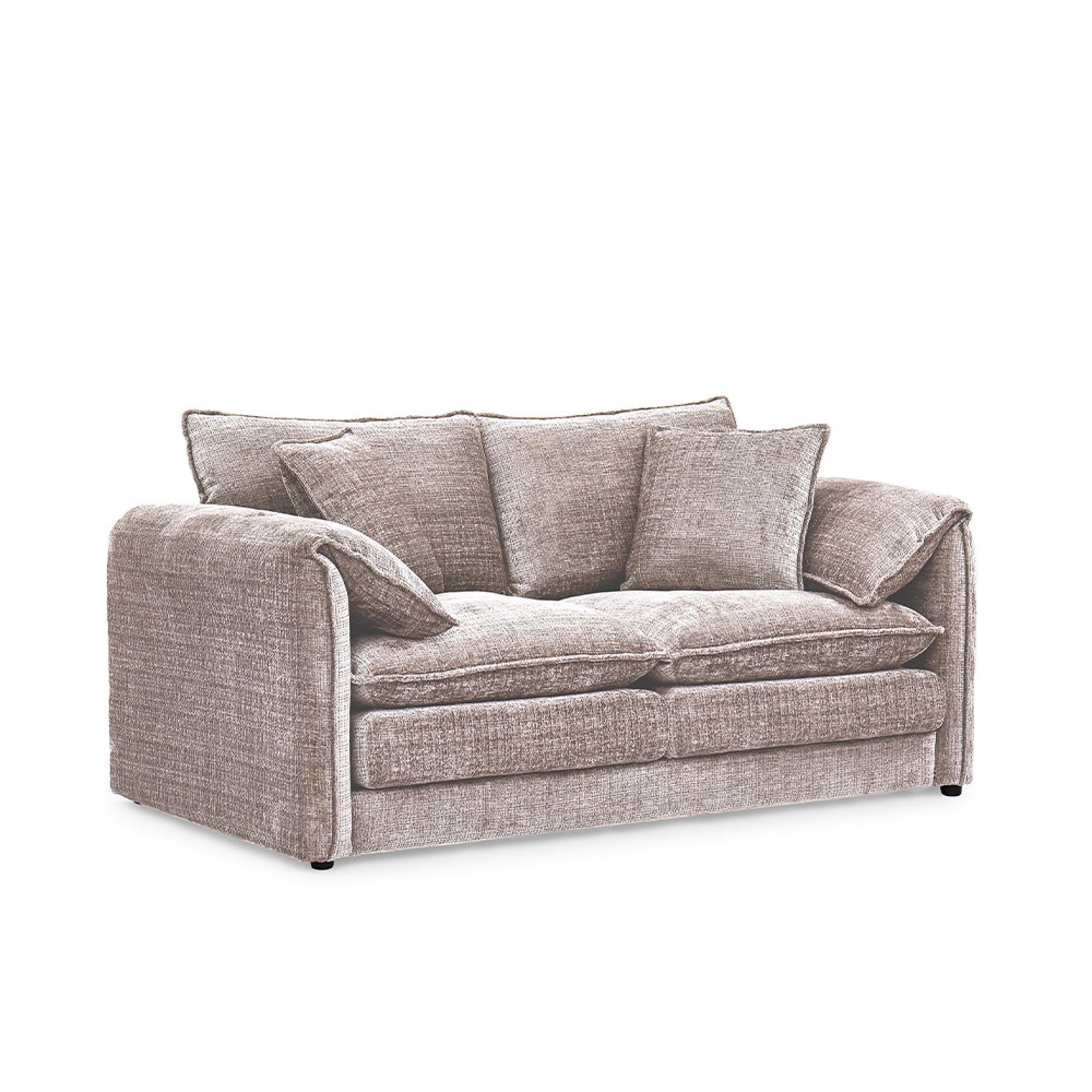 Solaya Sofa - Beige Fabric - 2 Seater