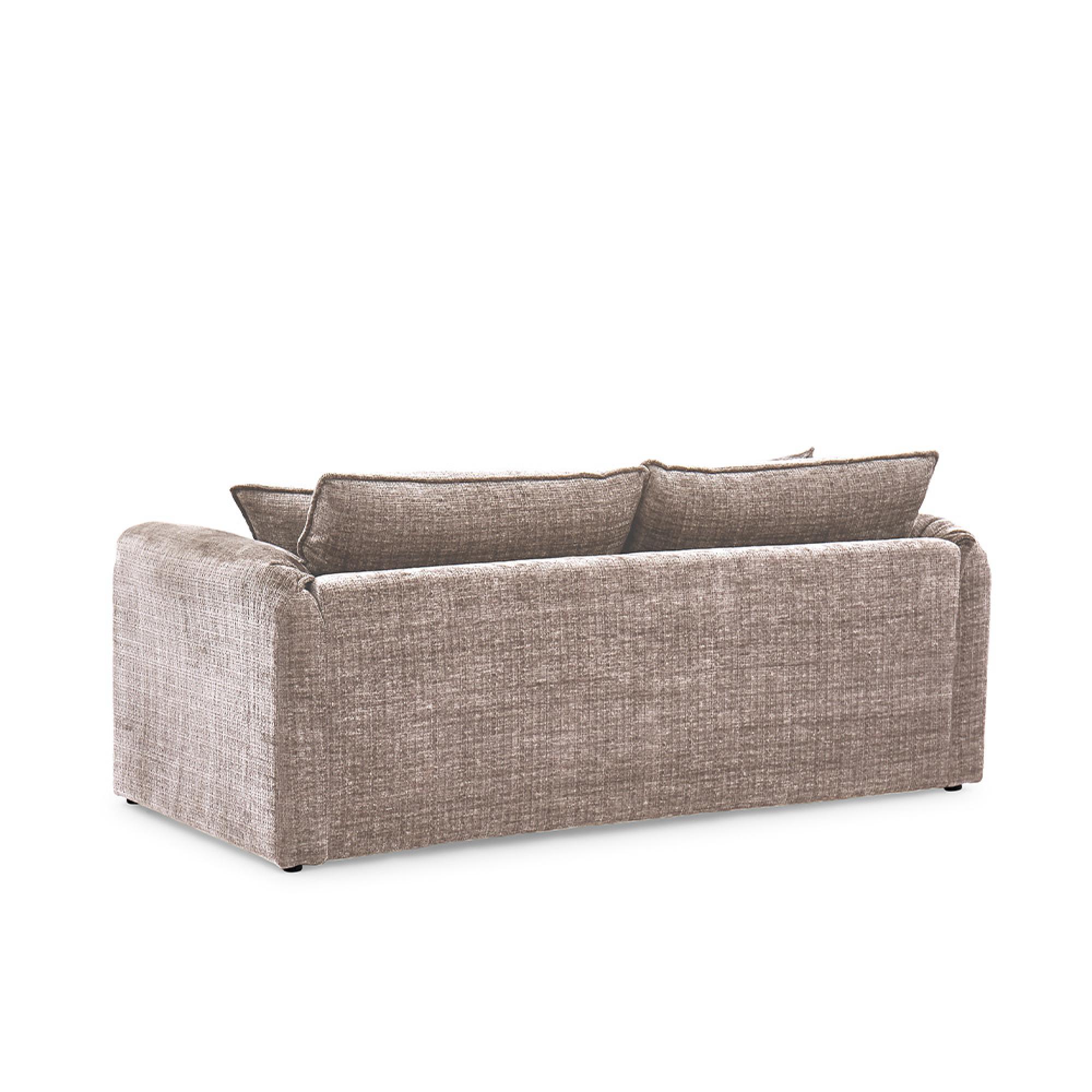 Solaya Sofa - Beige Fabric - 3 Seater
