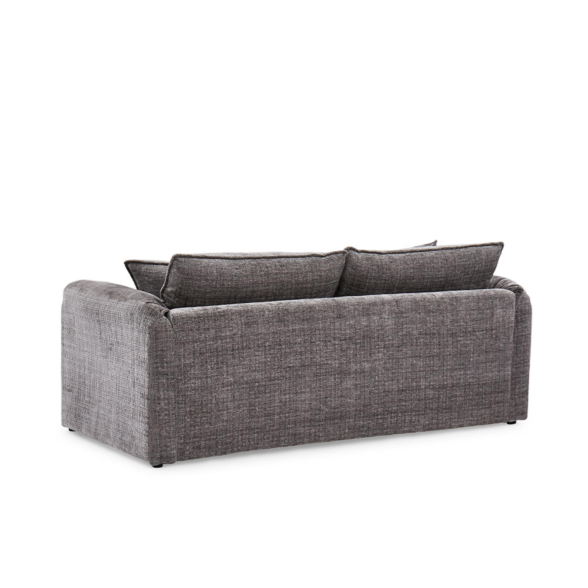 Solaya Sofa - Grey Fabric - 3 Seater