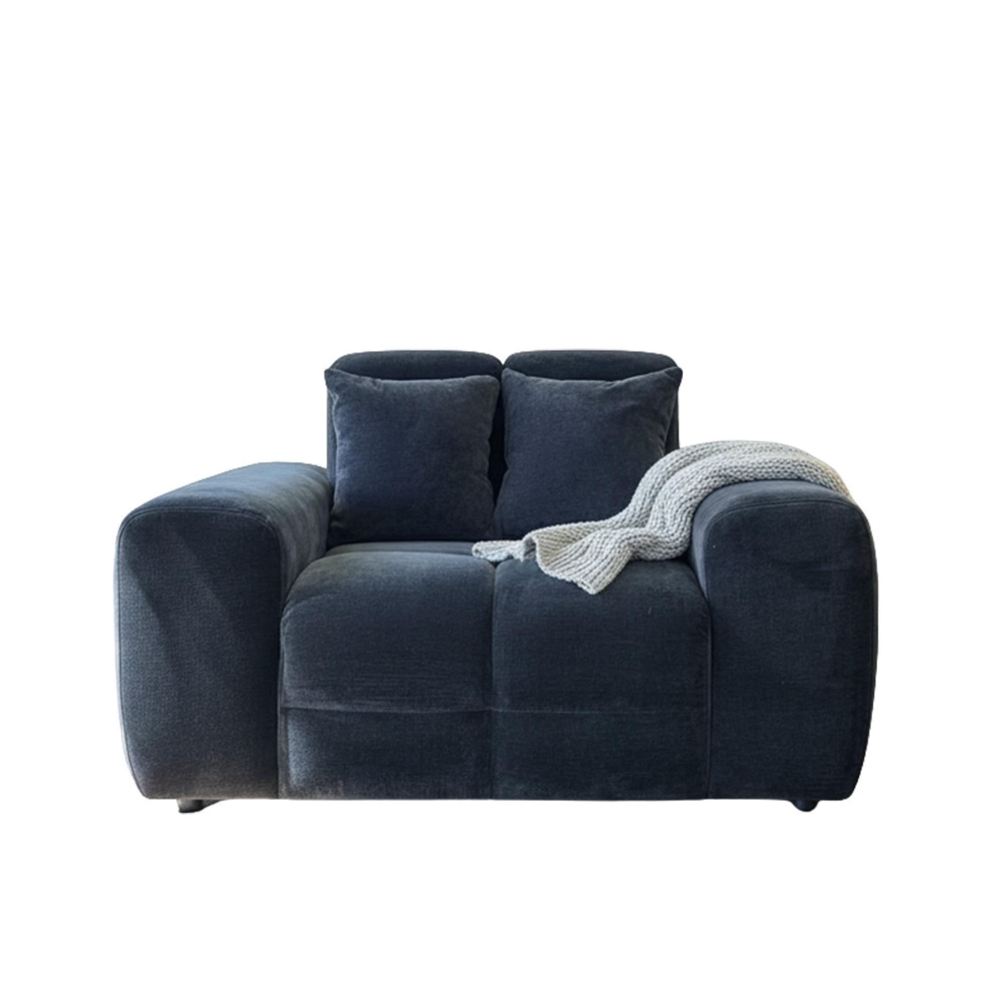 Jacob Armchair - Black Fabric