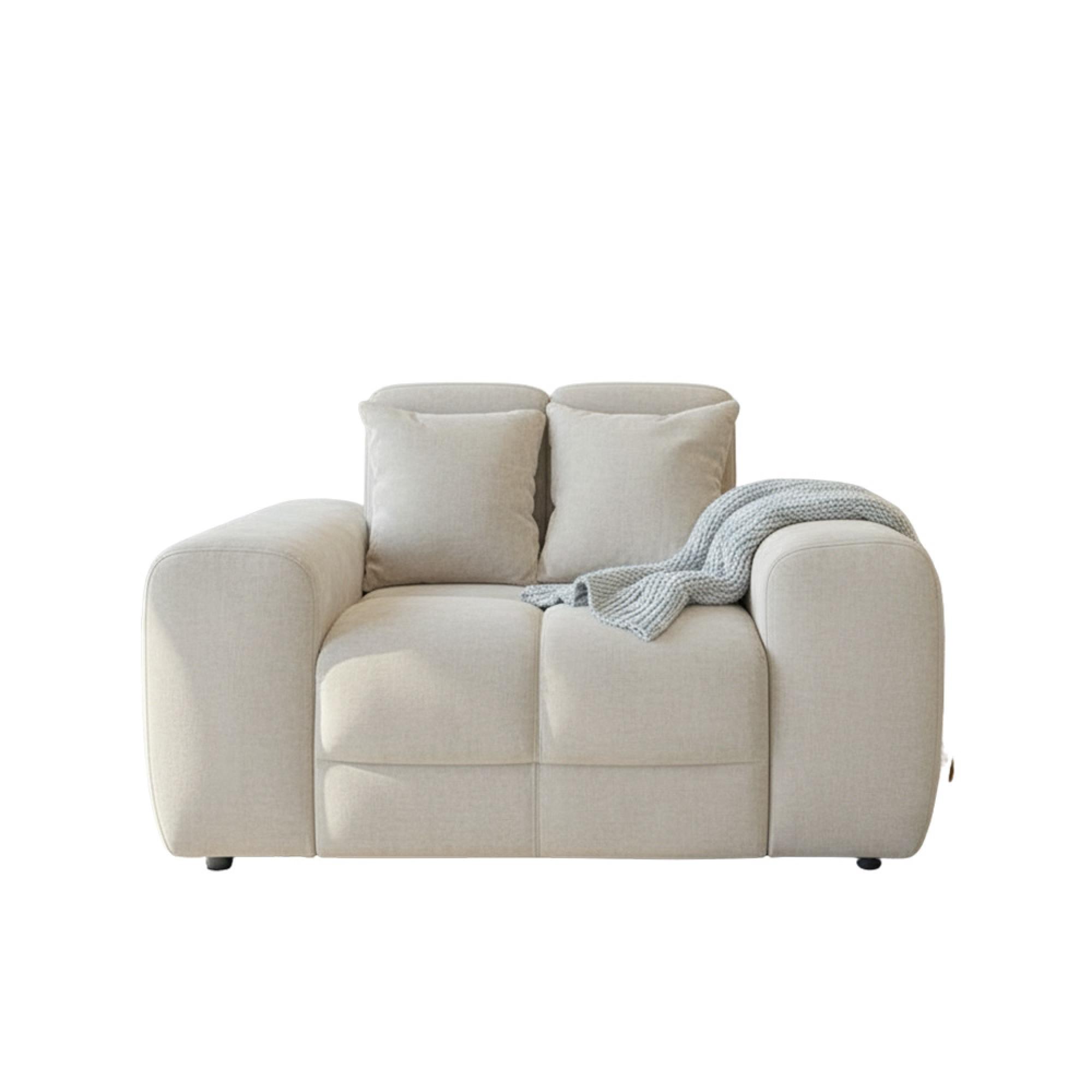 Jacob Armchair - Natural Fabric
