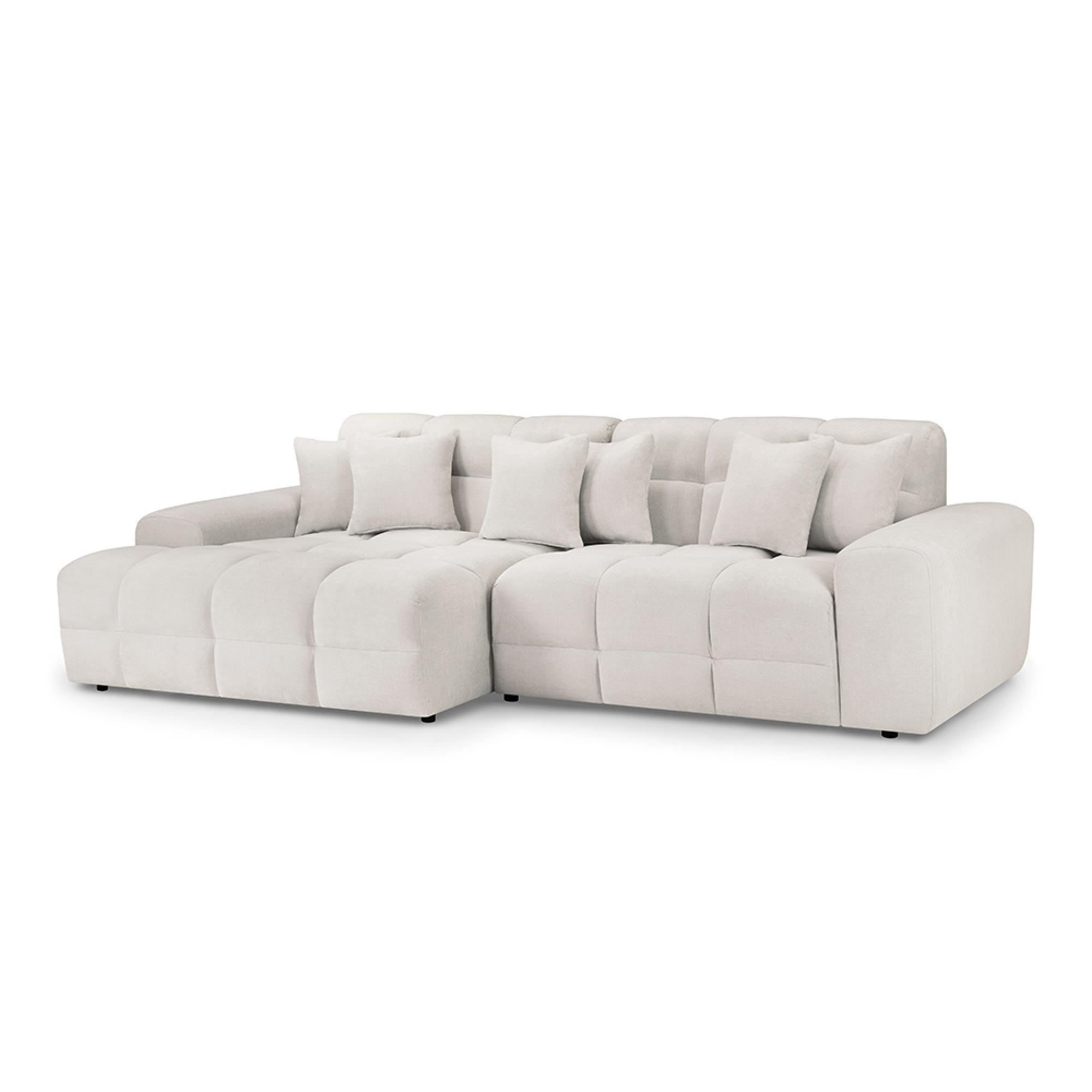 Jacob Corner Sofa - Natural Fabric - LHF