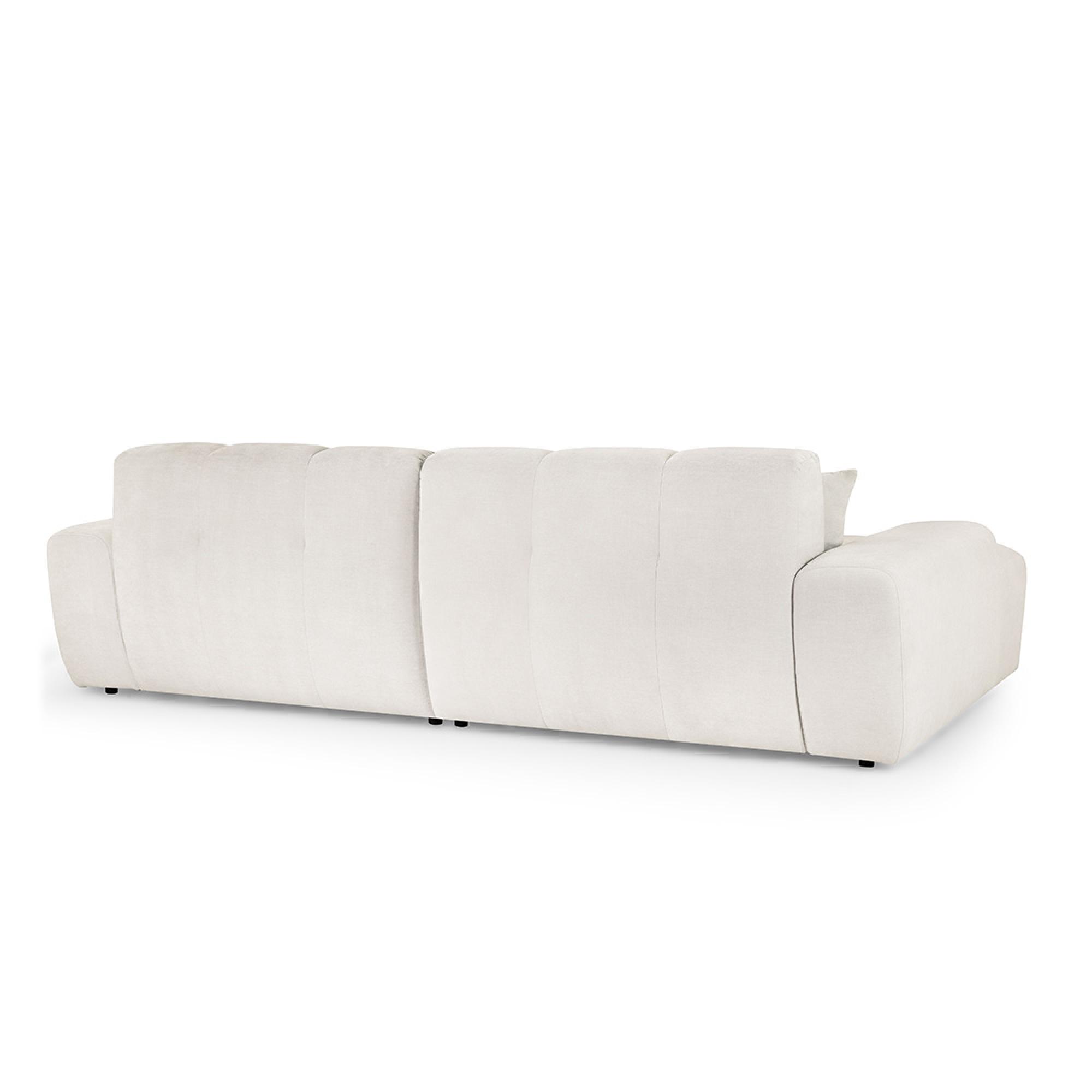Jacob Corner Sofa - Natural Fabric - LHF