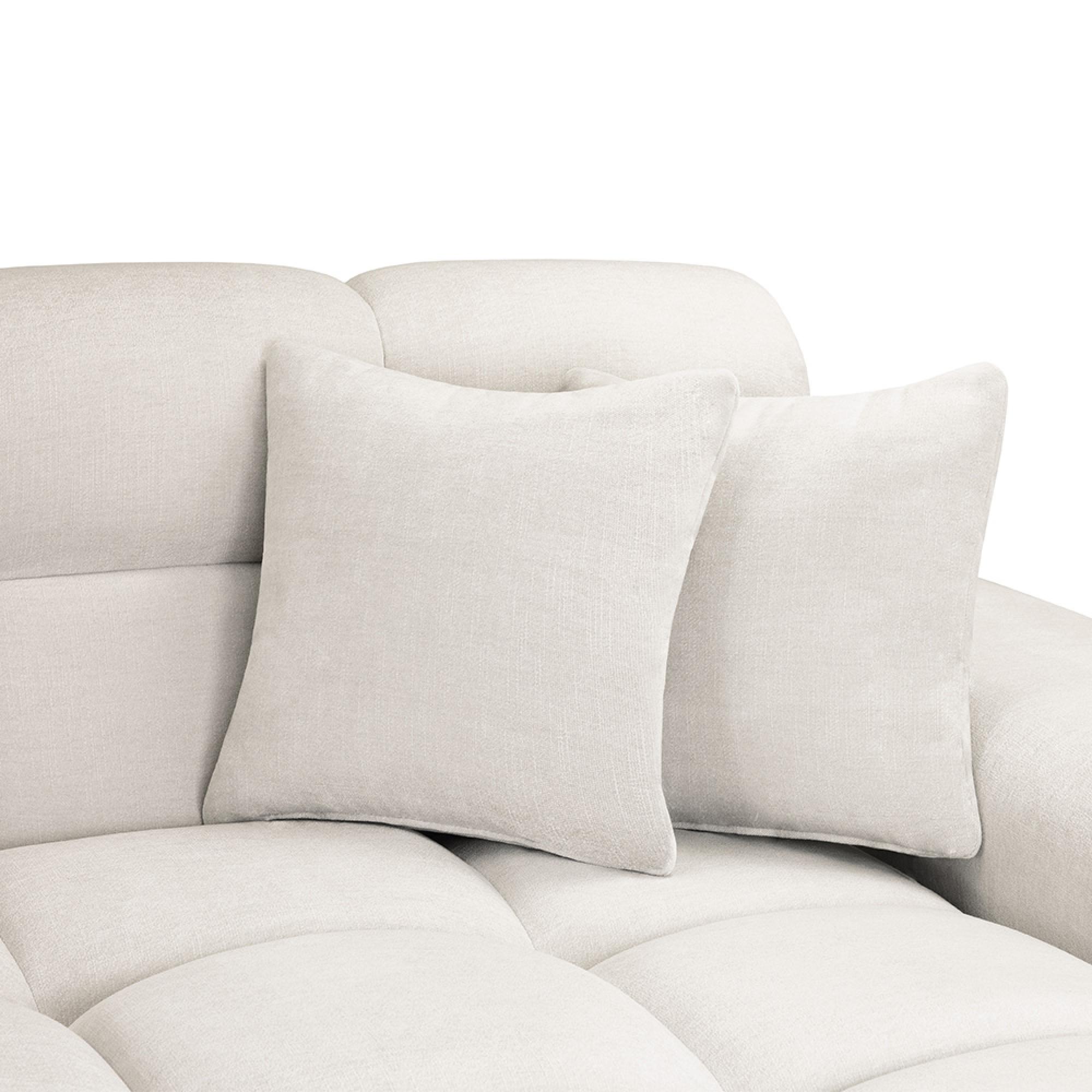 Jacob Corner Sofa - Natural Fabric - LHF