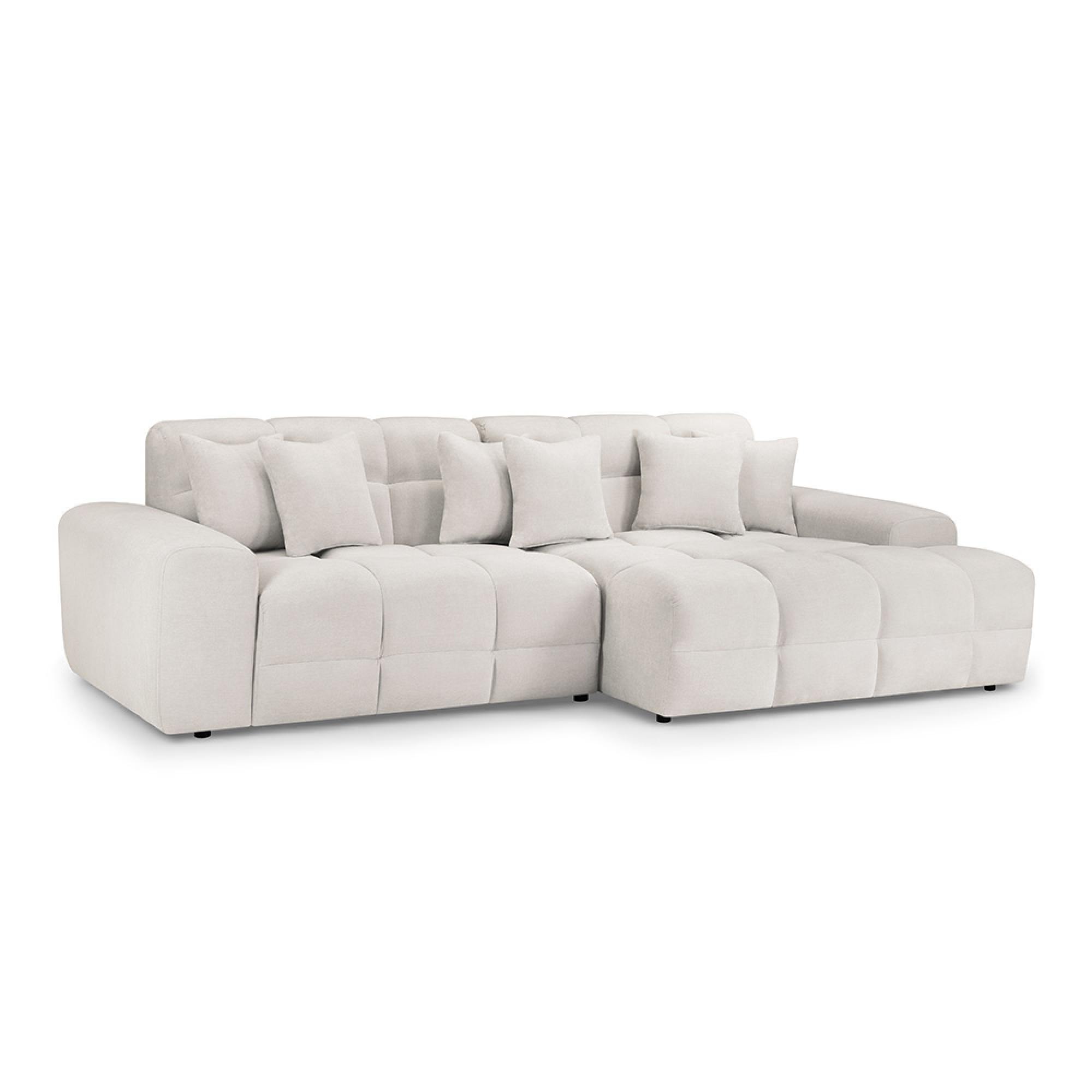 Jacob Corner Sofa - Natural Fabric - RHF