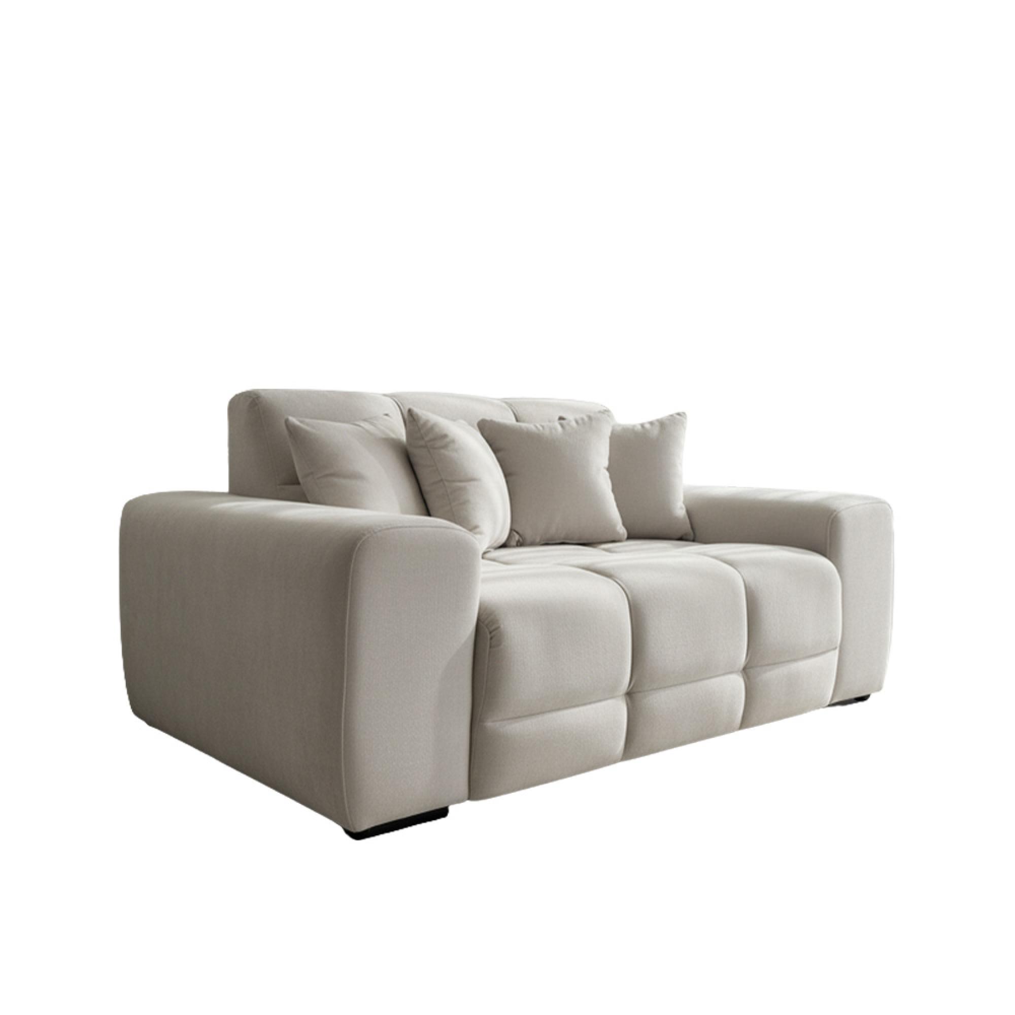 Jacob Sofa Set - Natural Fabric - 3+2 Seater