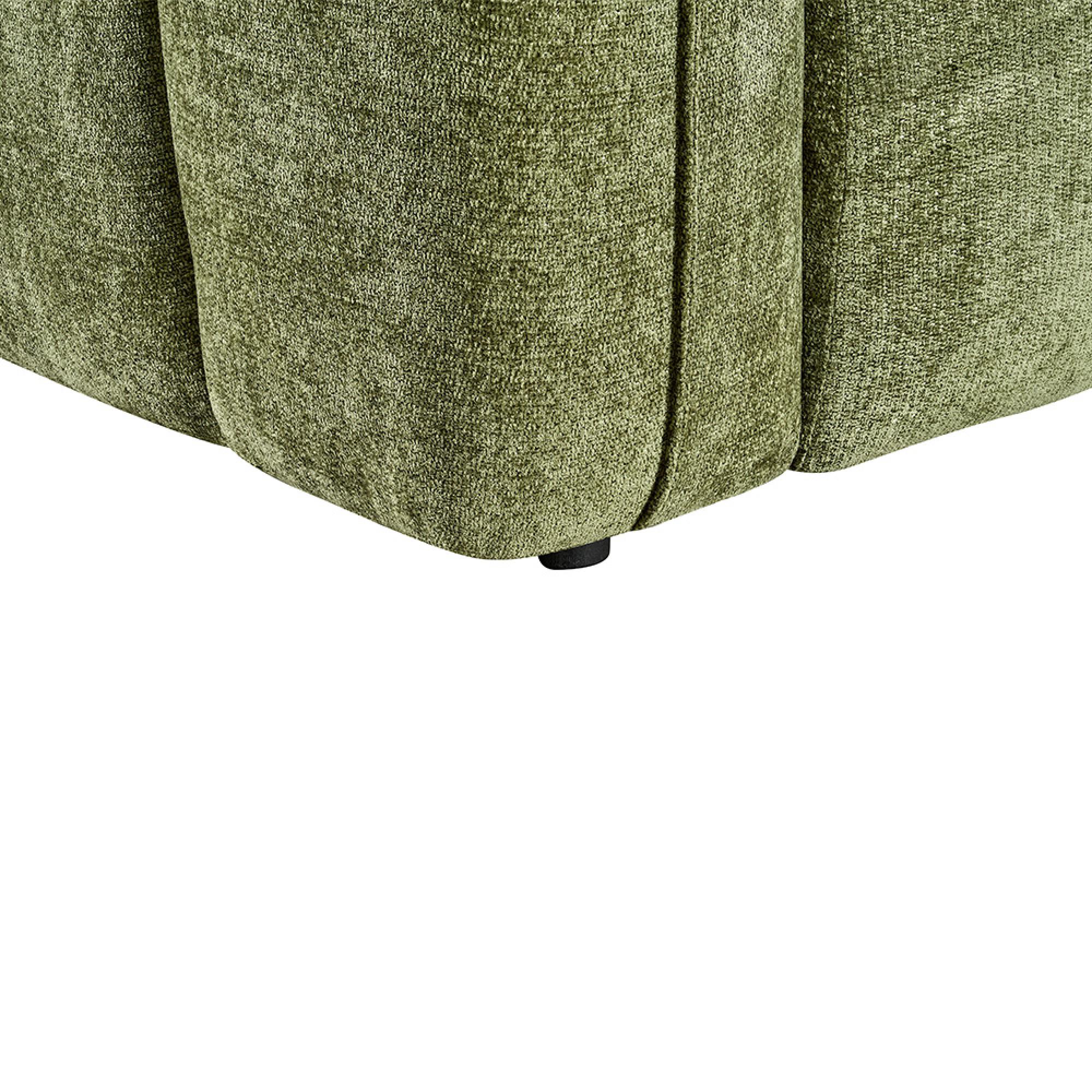 Venice Sofa - Green Fabric - 2 Seater