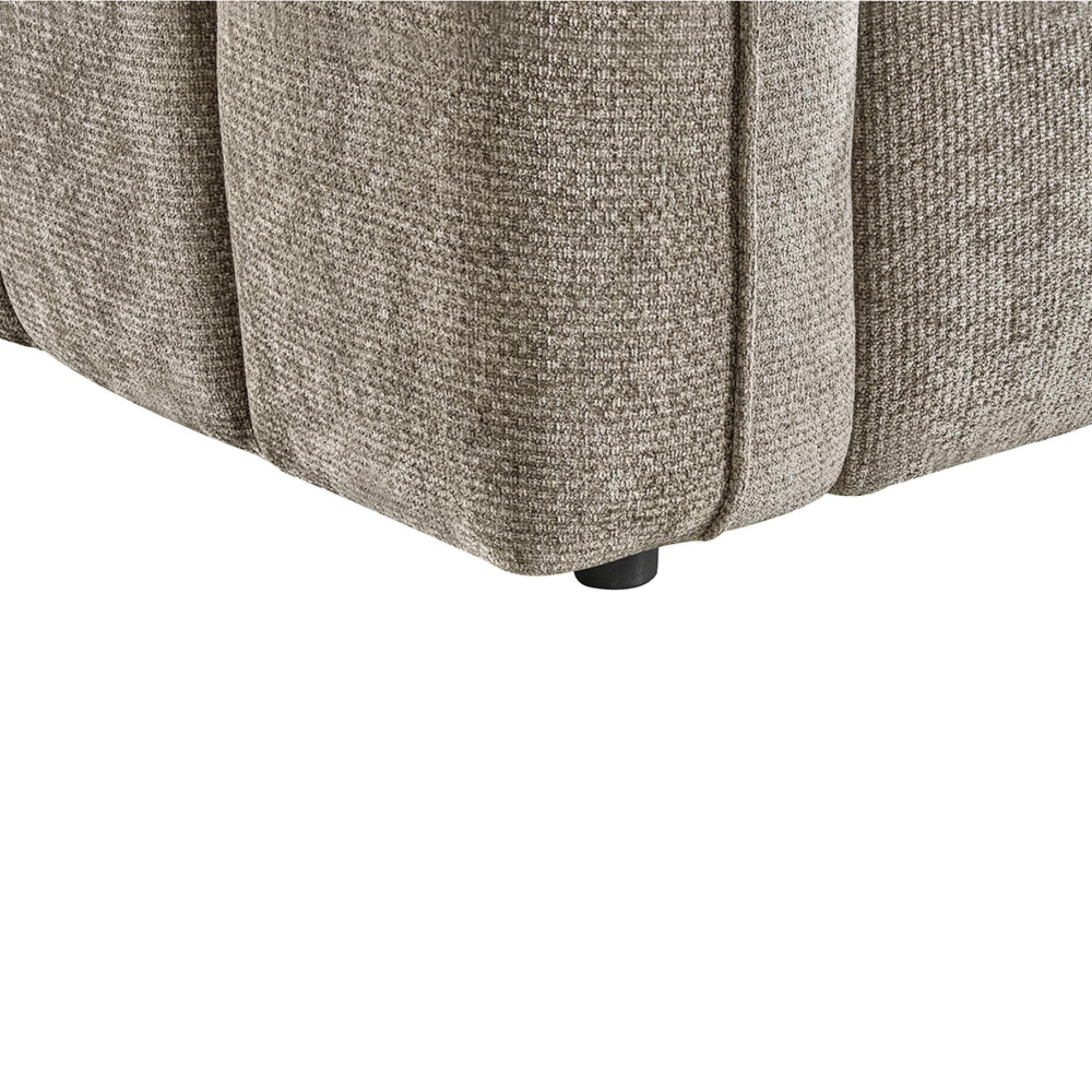 Venice Sofa Set - Mocha Fabric - 3+2+1 Seater